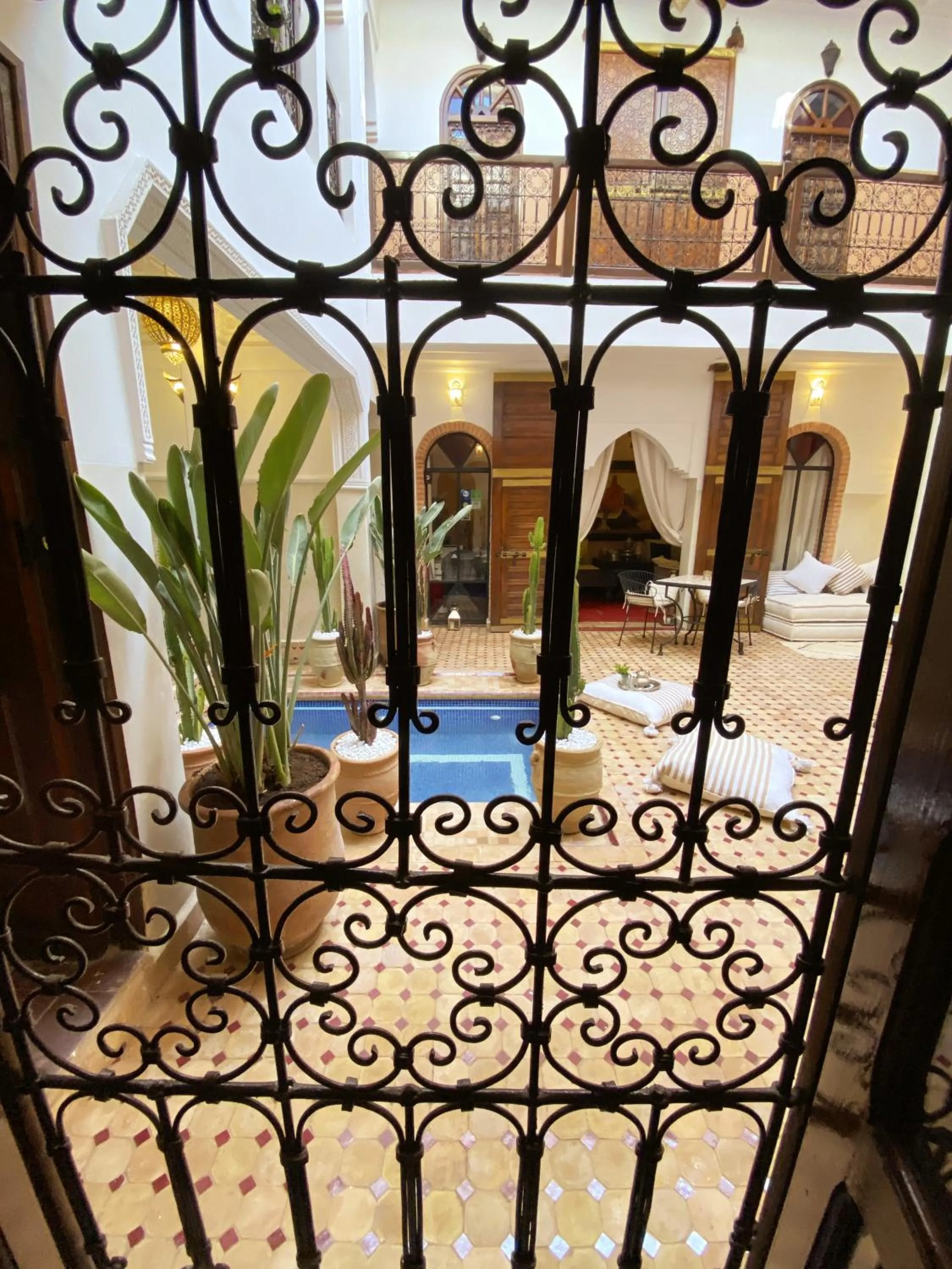 Pool view in Riad Laora By La Siredrah
