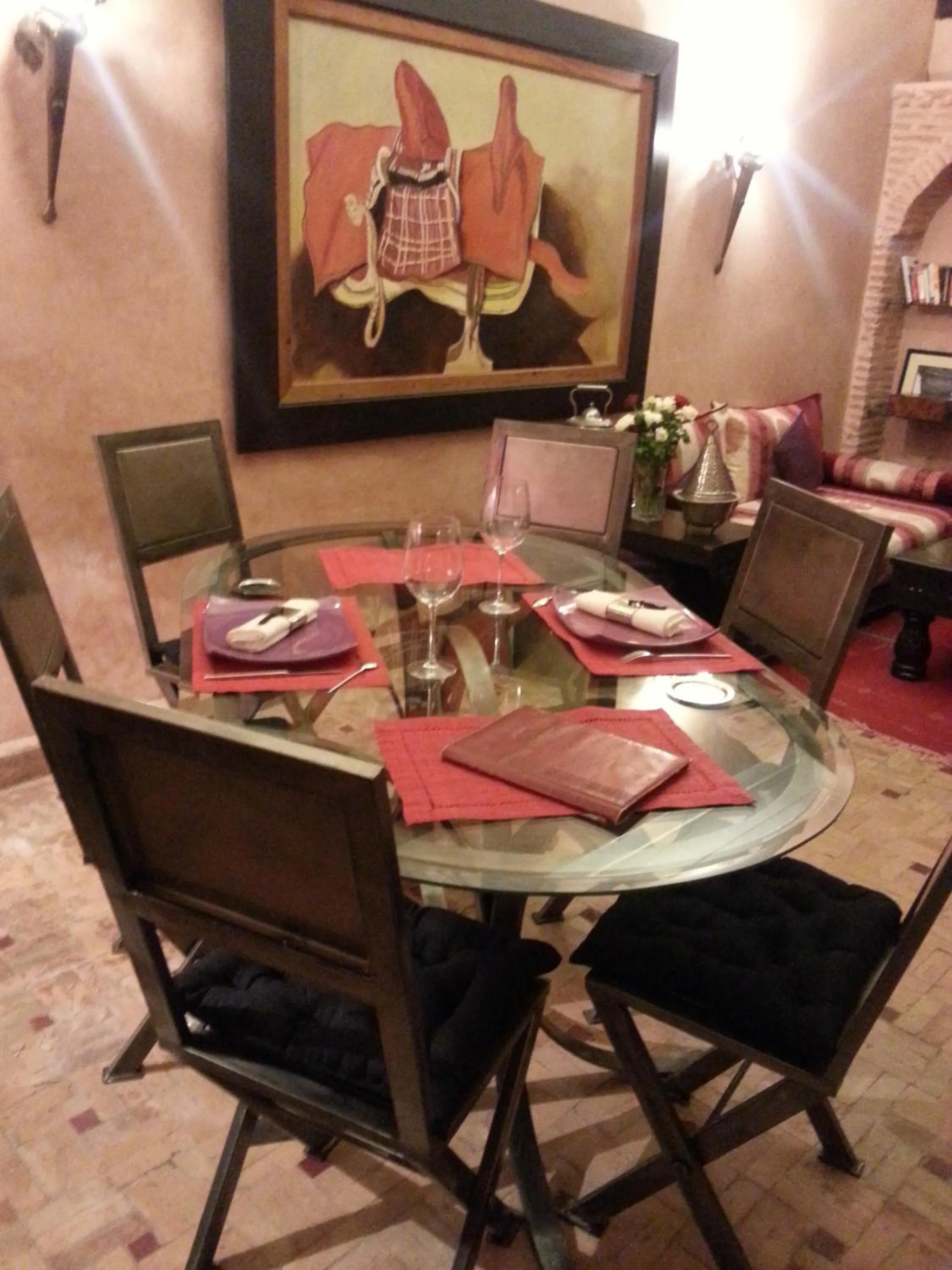 Decorative detail in Riad Laora By La Siredrah