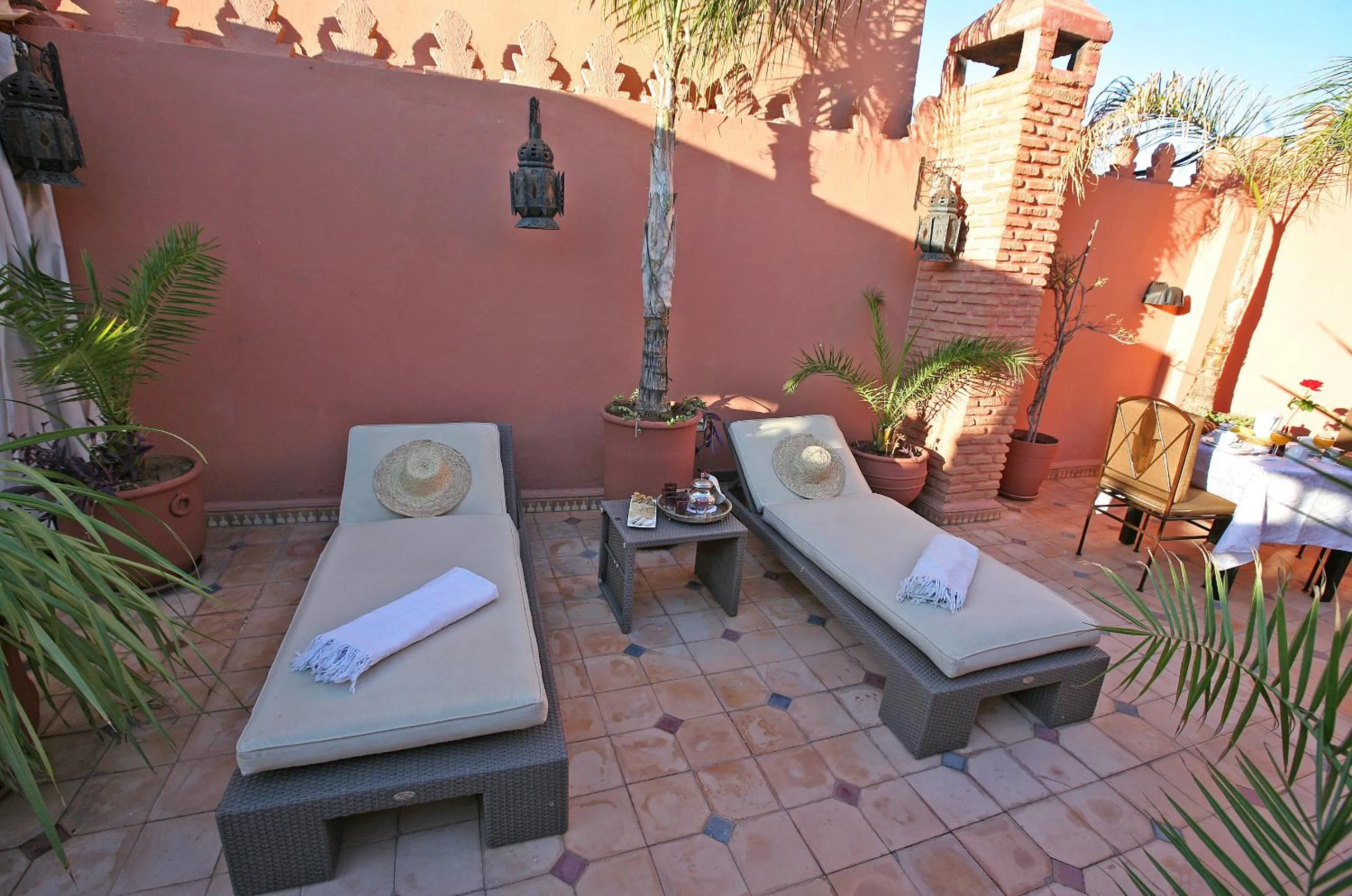 Balcony/Terrace in Riad Laora By La Siredrah