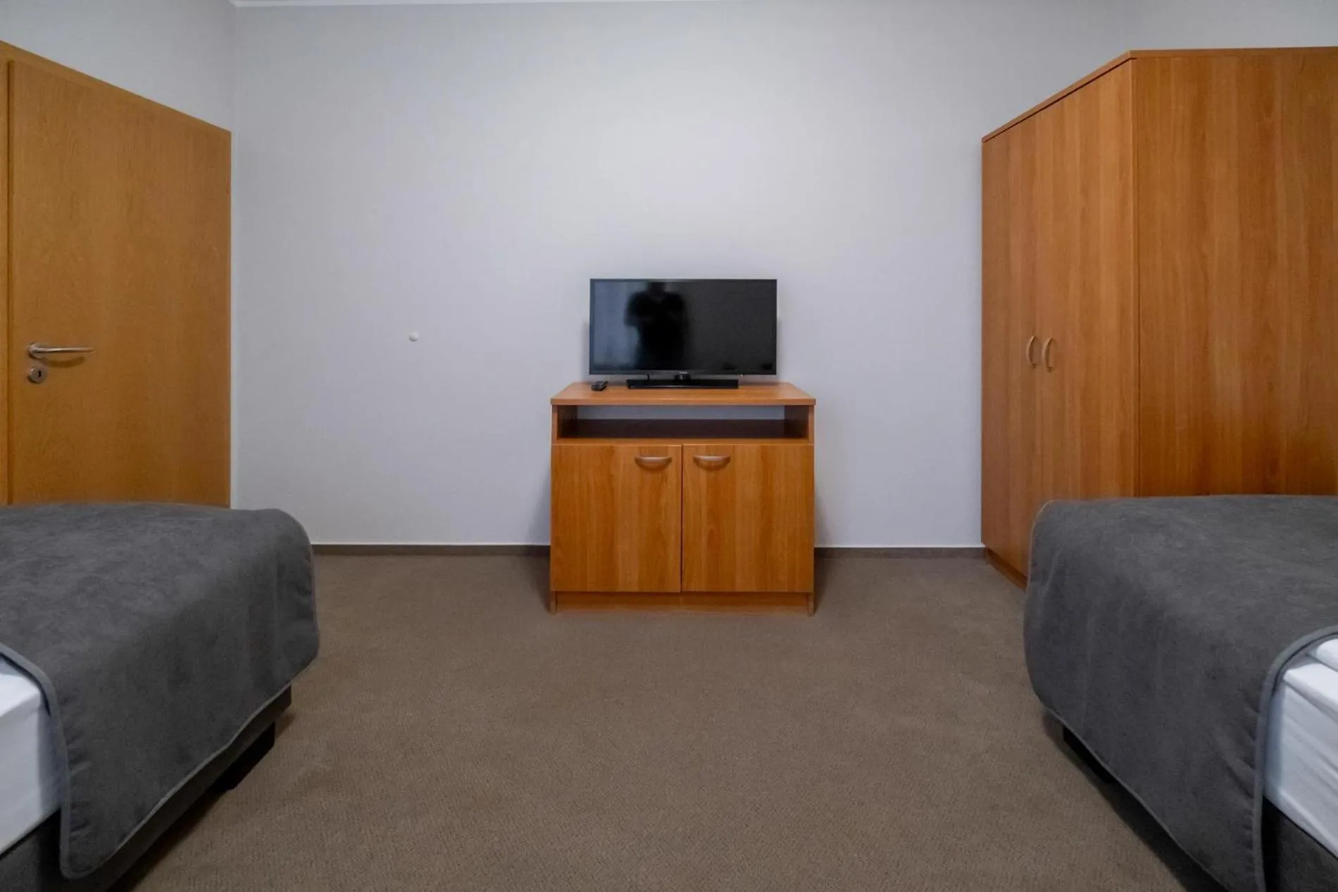 Bed in Relax Hotel Stork