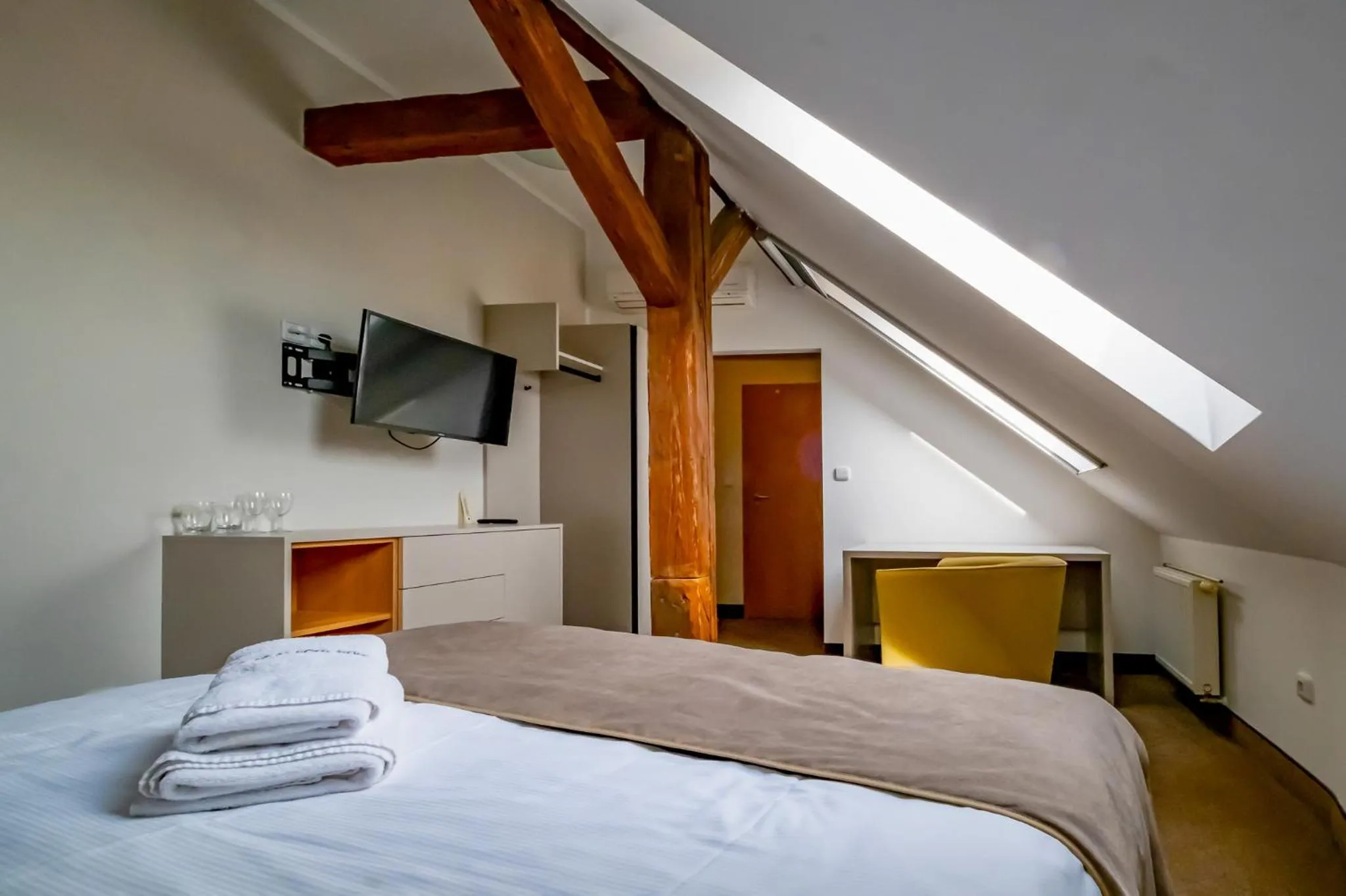 Bedroom, Bed in Relax Hotel Stork