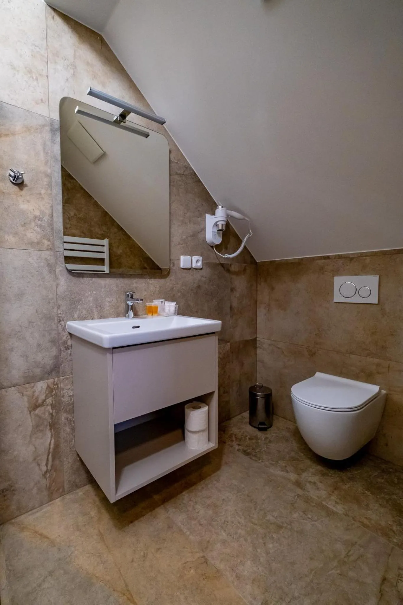 Bathroom in Relax Hotel Stork