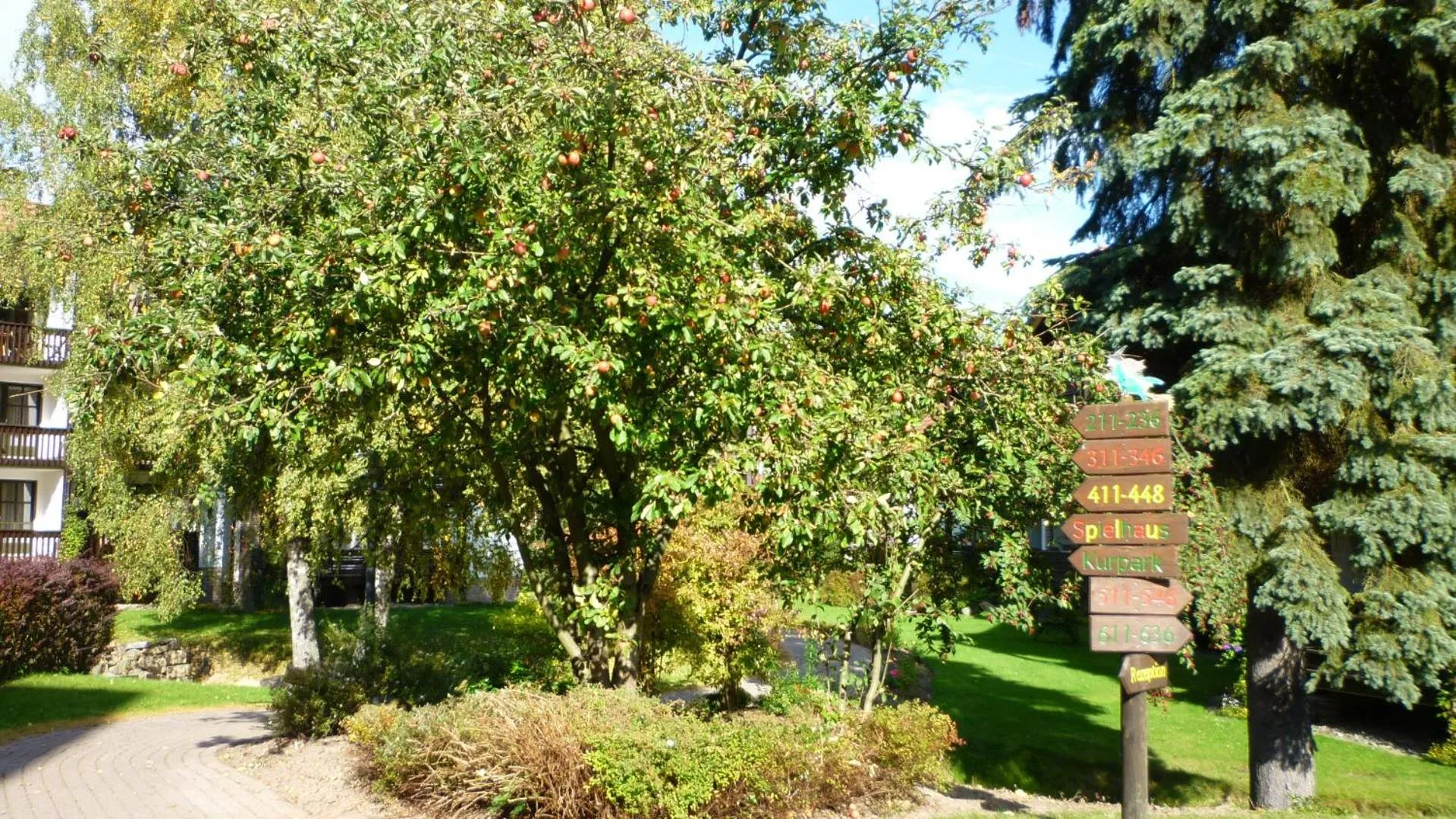 Garden in Hapimag Ferienwohnungen Braunlage