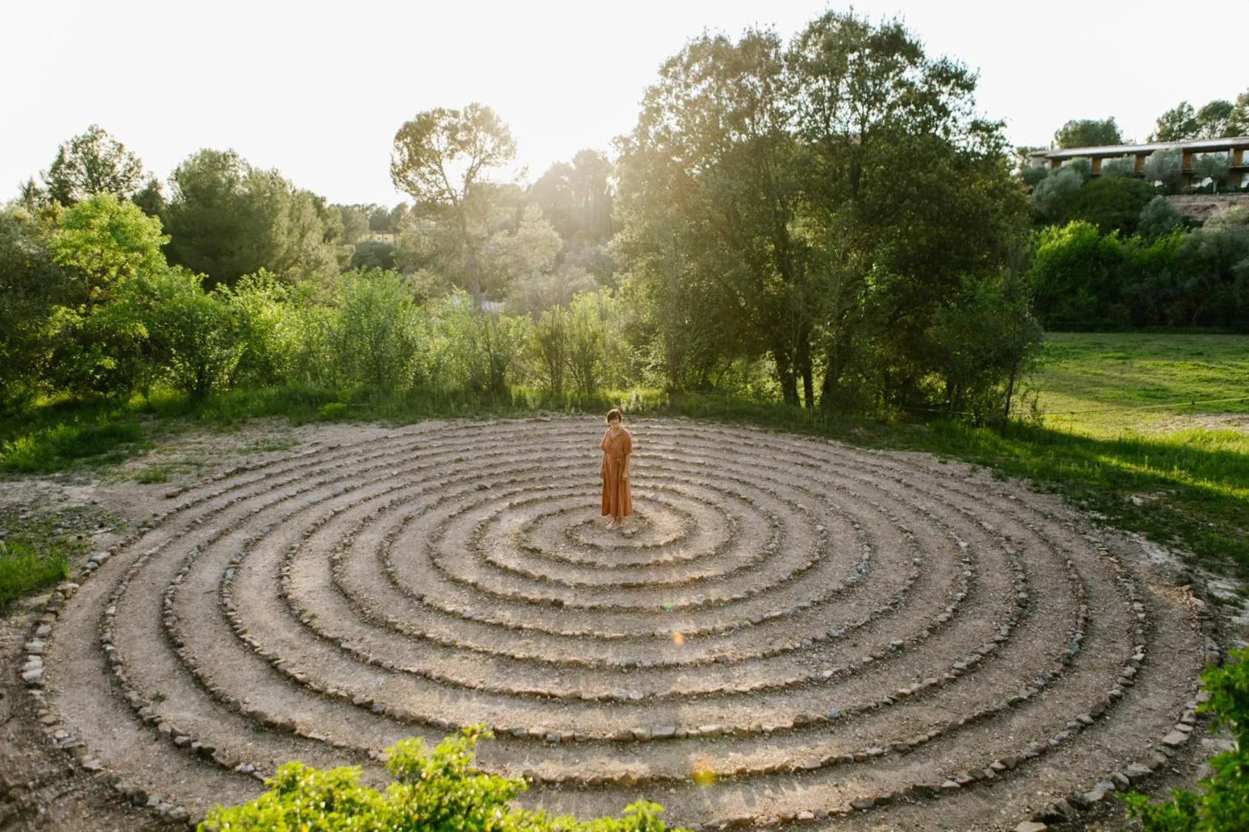 Natural landscape in La Garriga de Castelladral