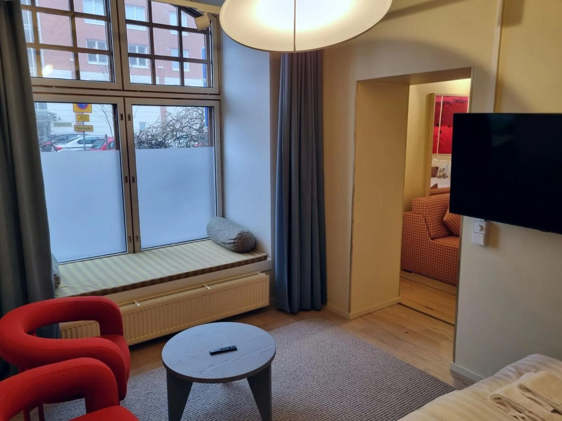 Living room in Holiday Club Tampereen Kehräämö