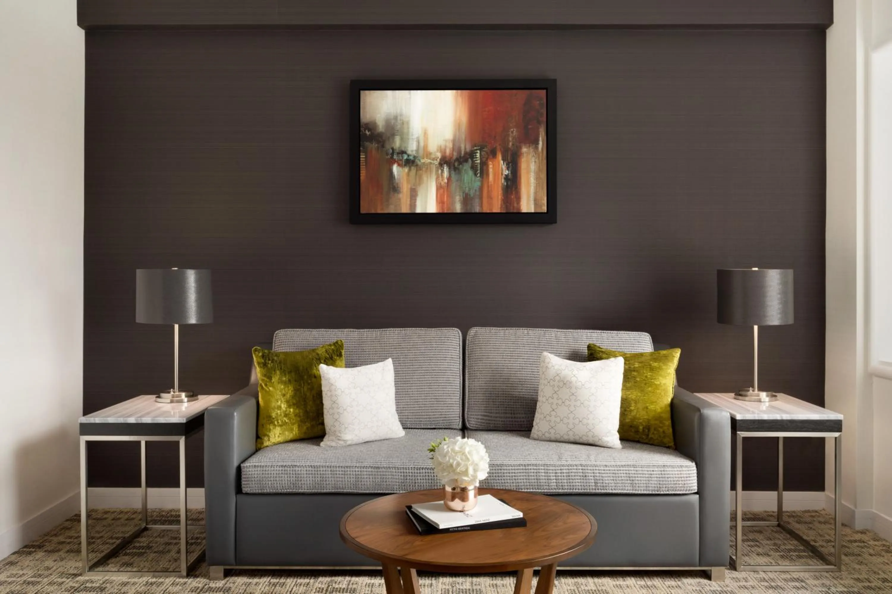 Living room in Fairmont The Queen Elizabeth