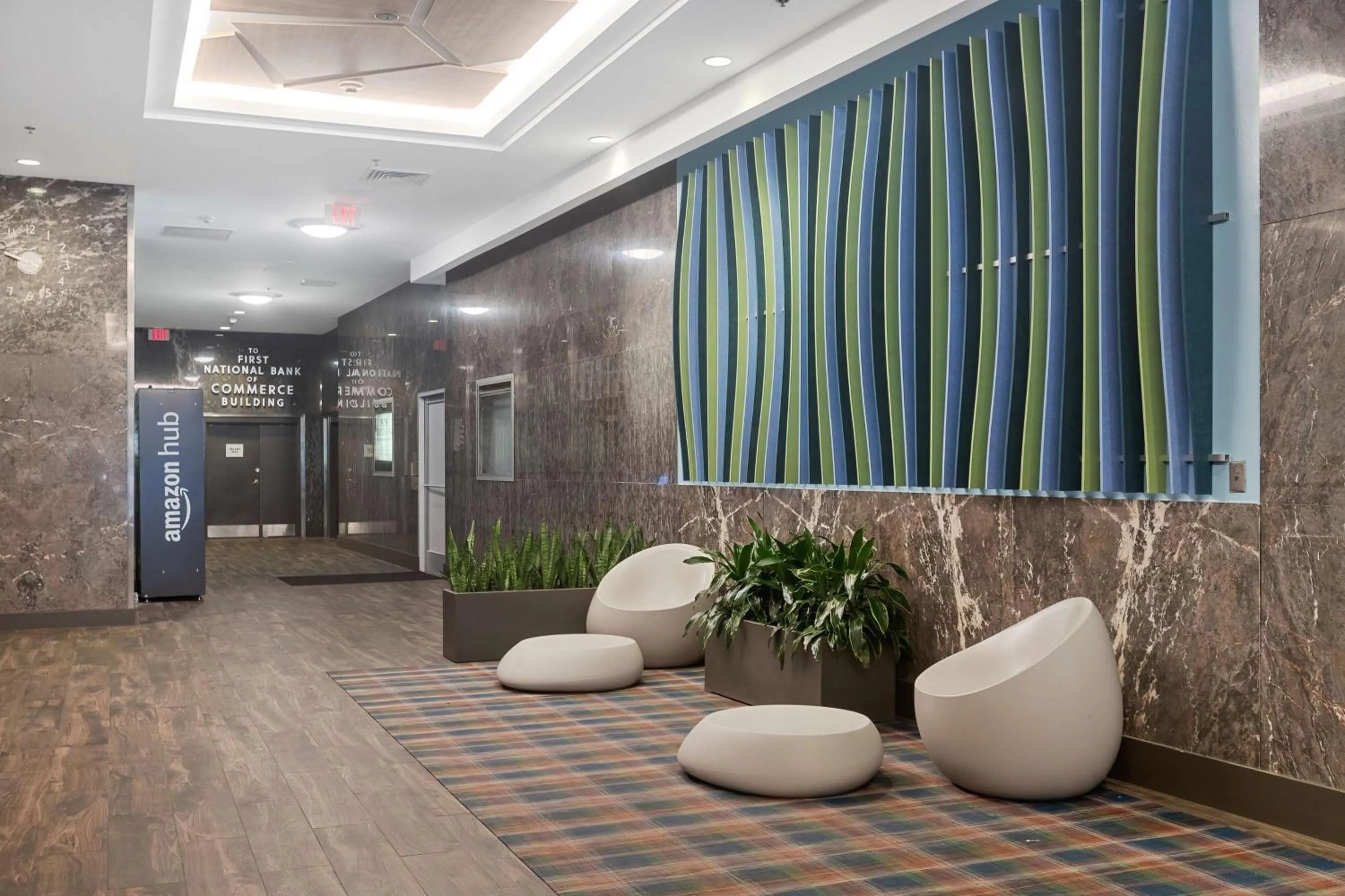 Lobby or reception in Hilton Garden Inn New Orleans French Quarter/CBD