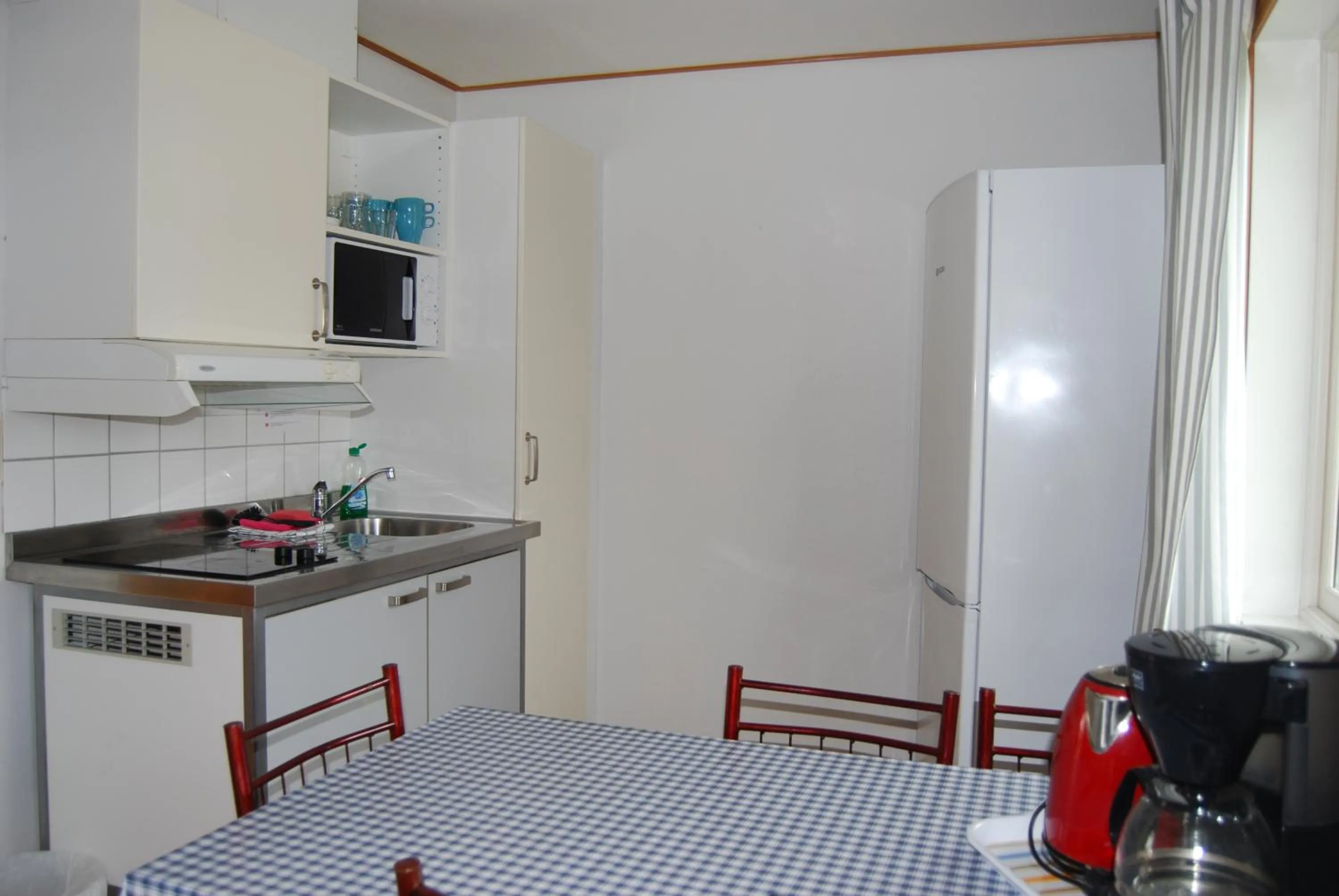 Kitchen or kitchenette in Mellbystrand Vandrarhem