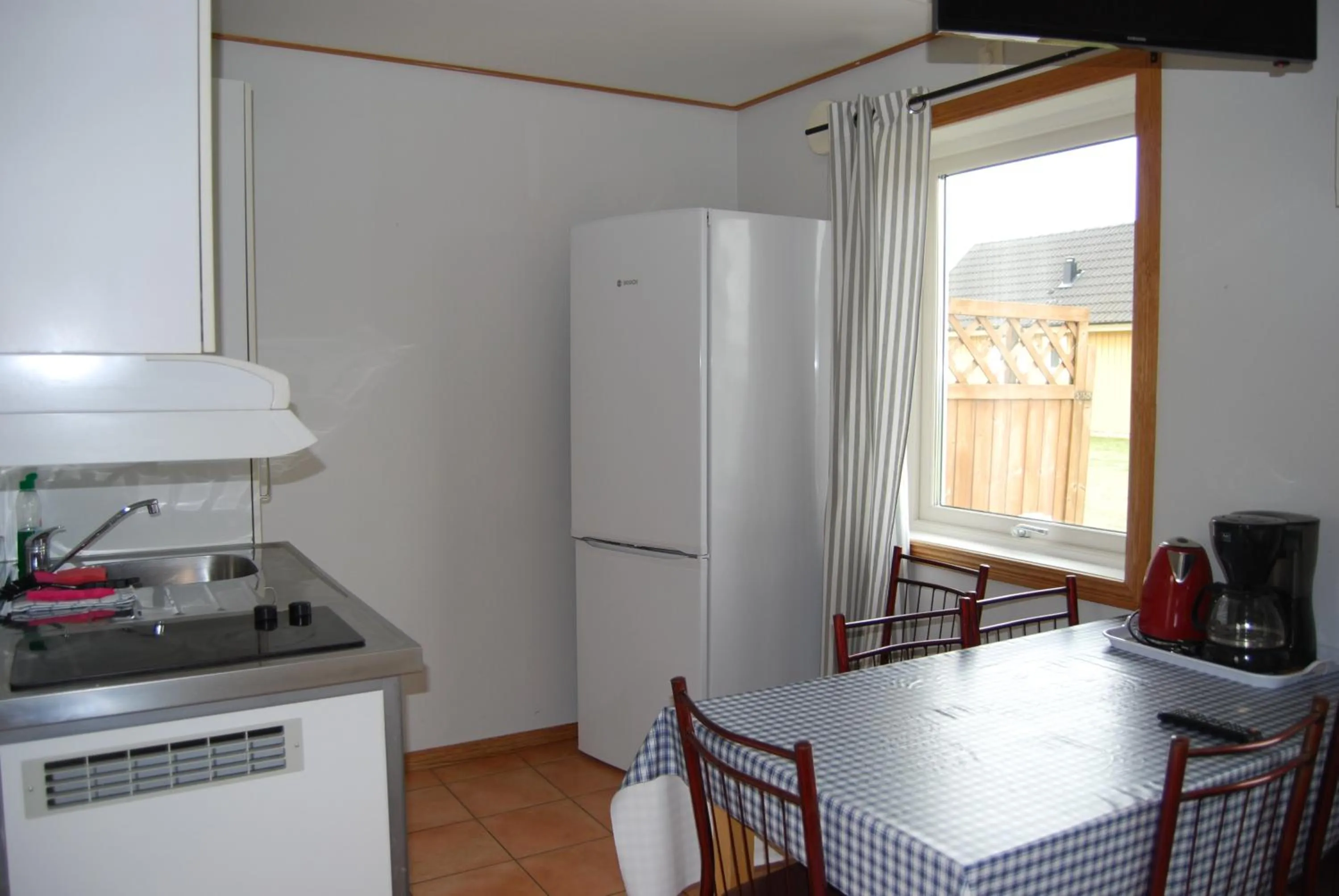 Kitchen or kitchenette in Mellbystrand Vandrarhem