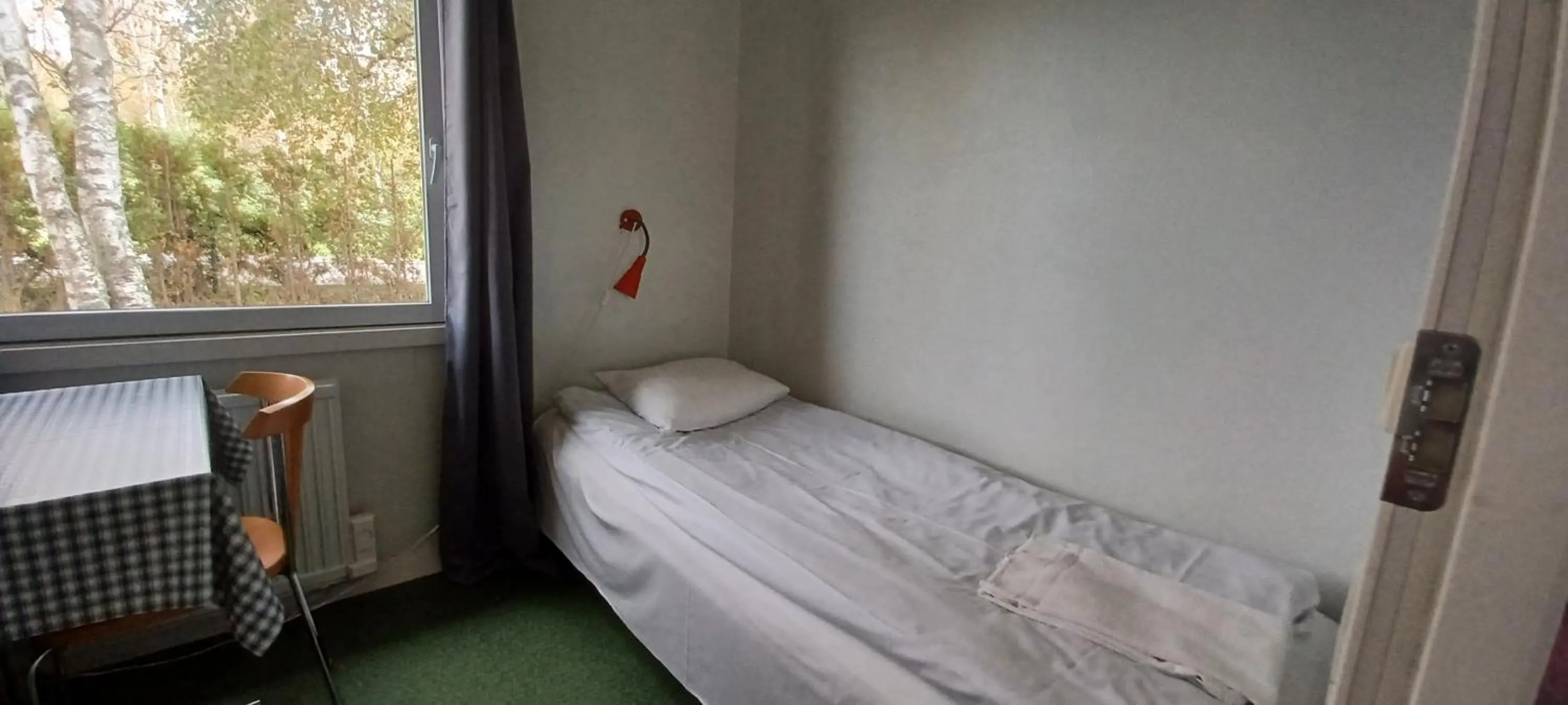 Bed in Mellbystrand Vandrarhem