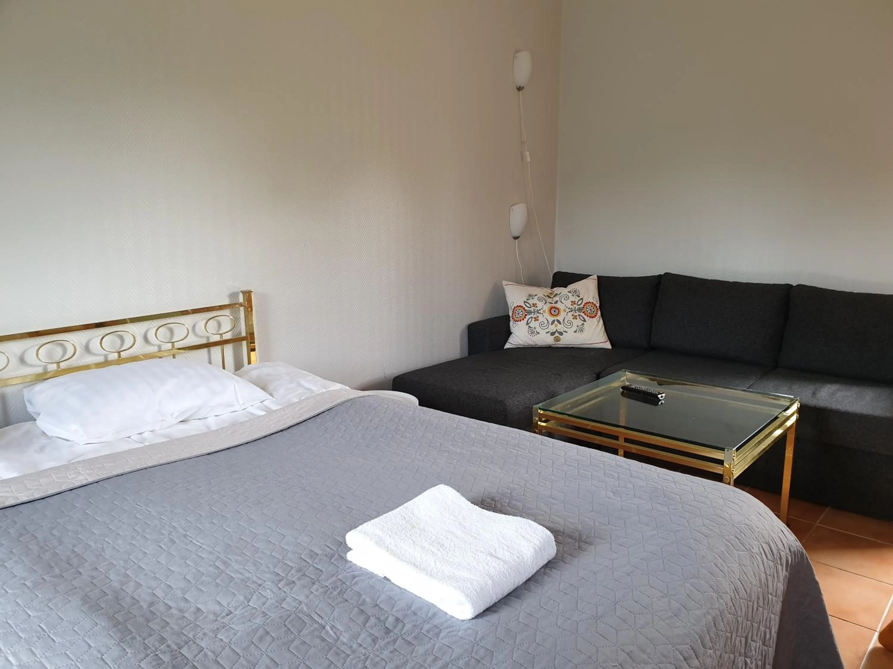 Bed in Mellbystrand Vandrarhem