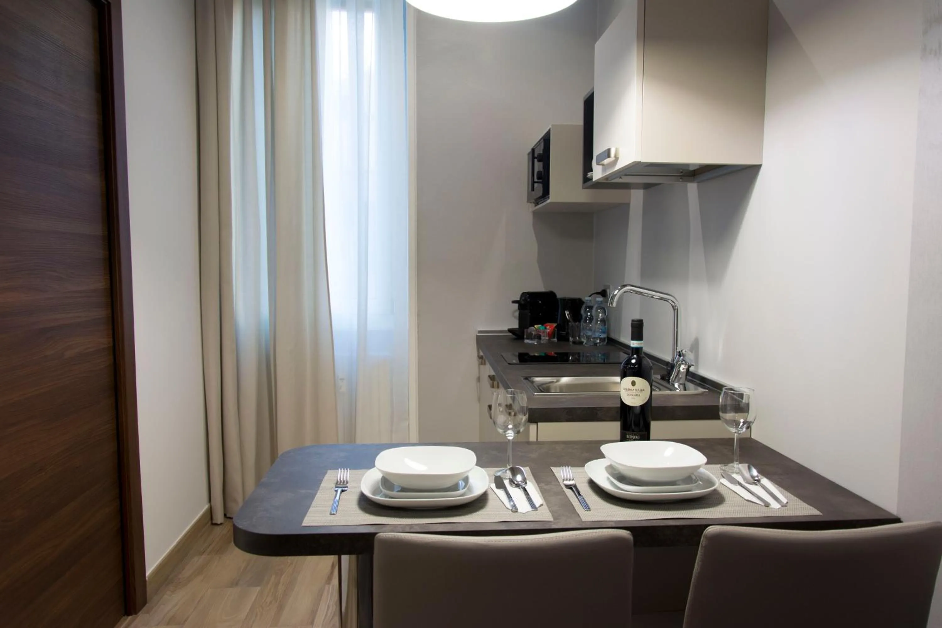 Coffee/tea facilities in ApartHotel Durini