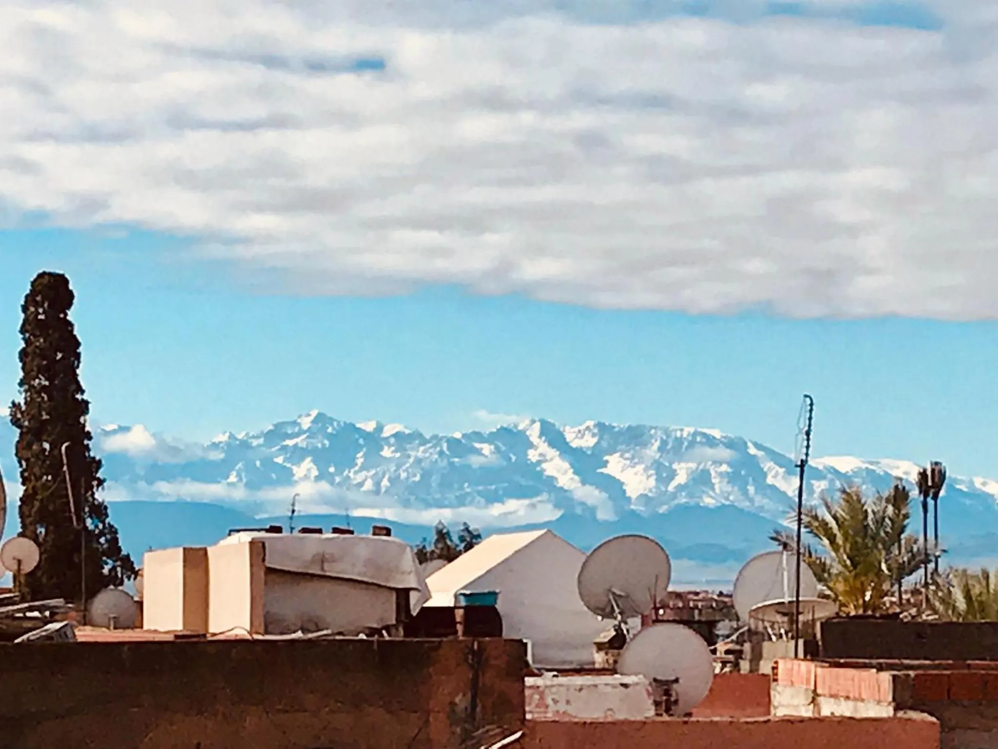 Balcony/Terrace in Riad Rockech