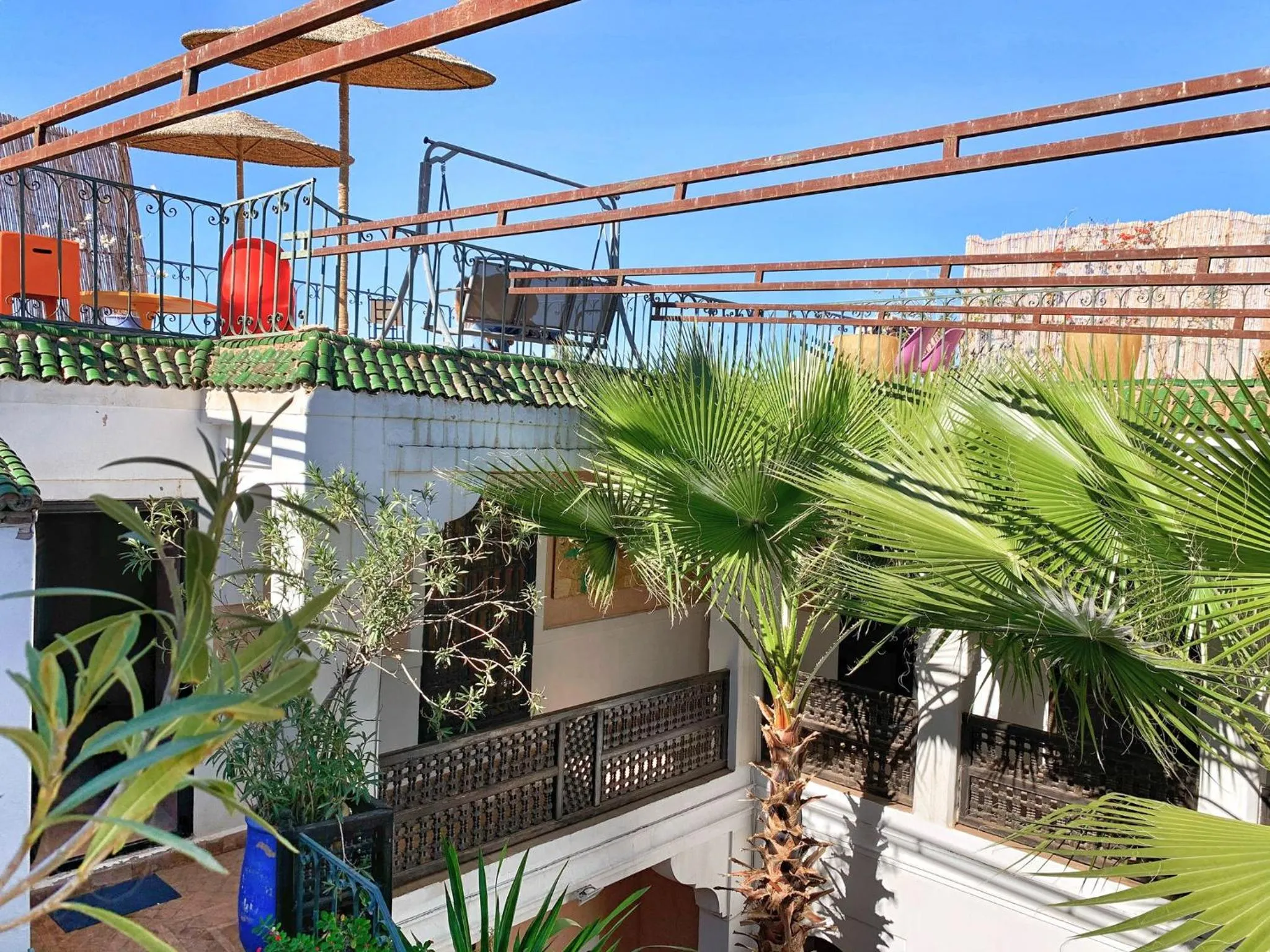 Patio in Riad Rockech