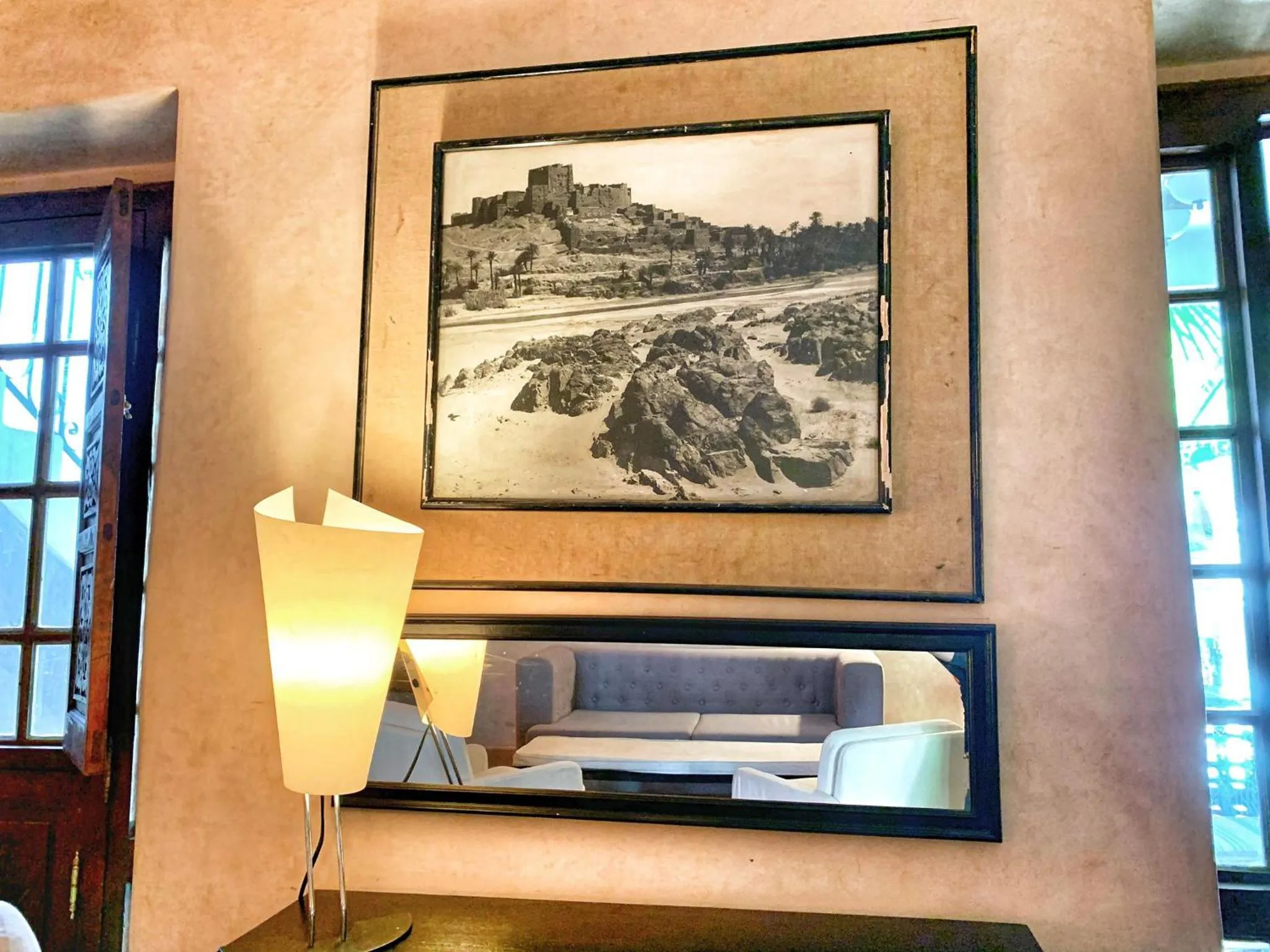 Living room in Riad Rockech