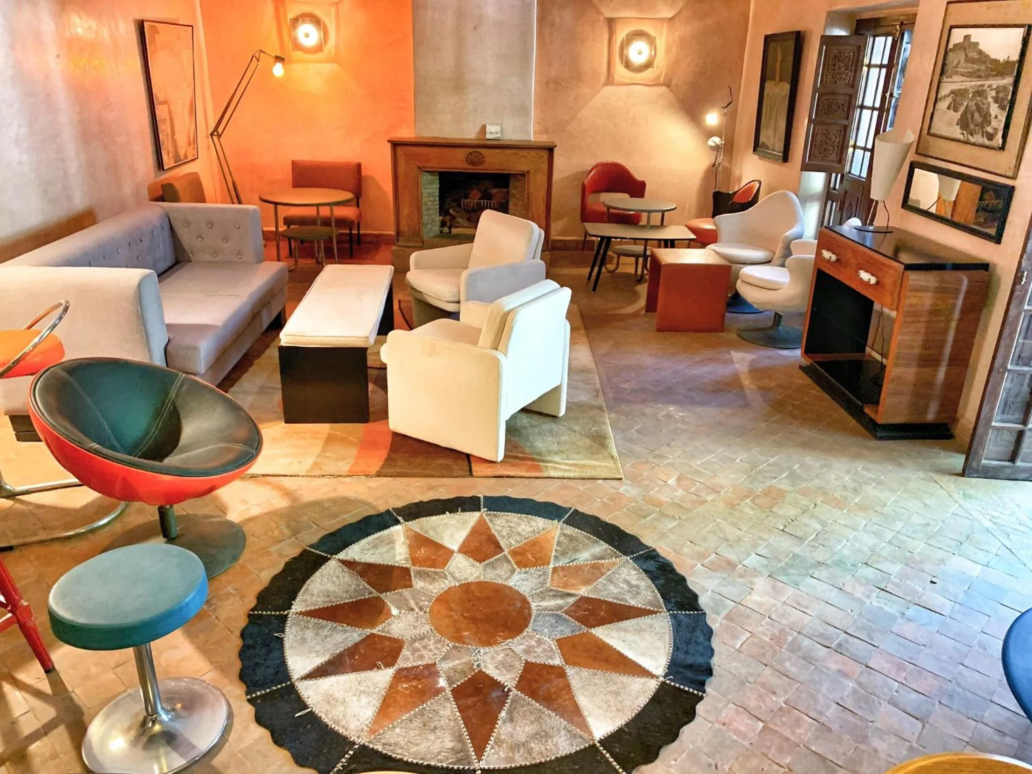 Living room in Riad Rockech