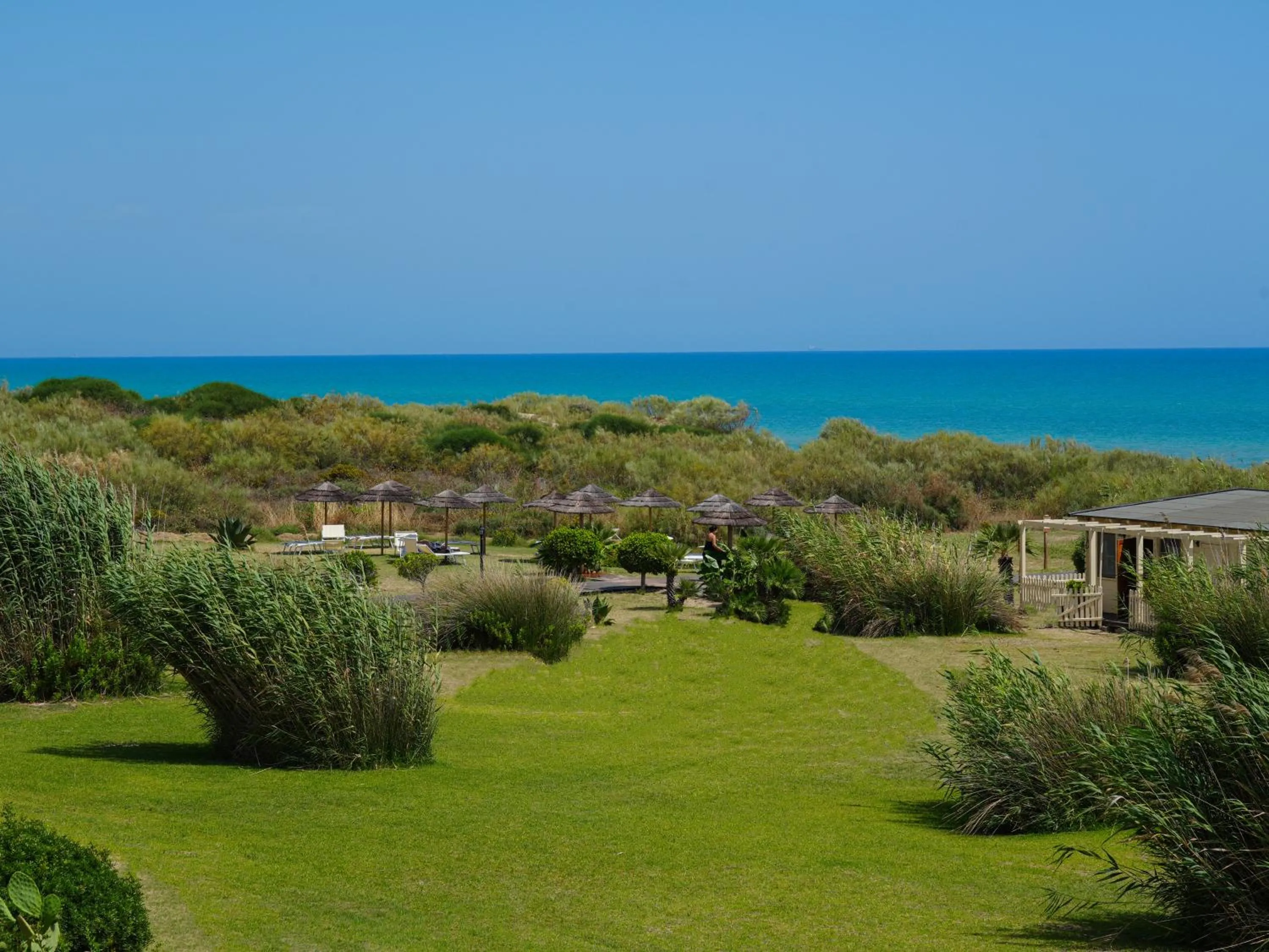 Garden view in Sikania Eco Resort