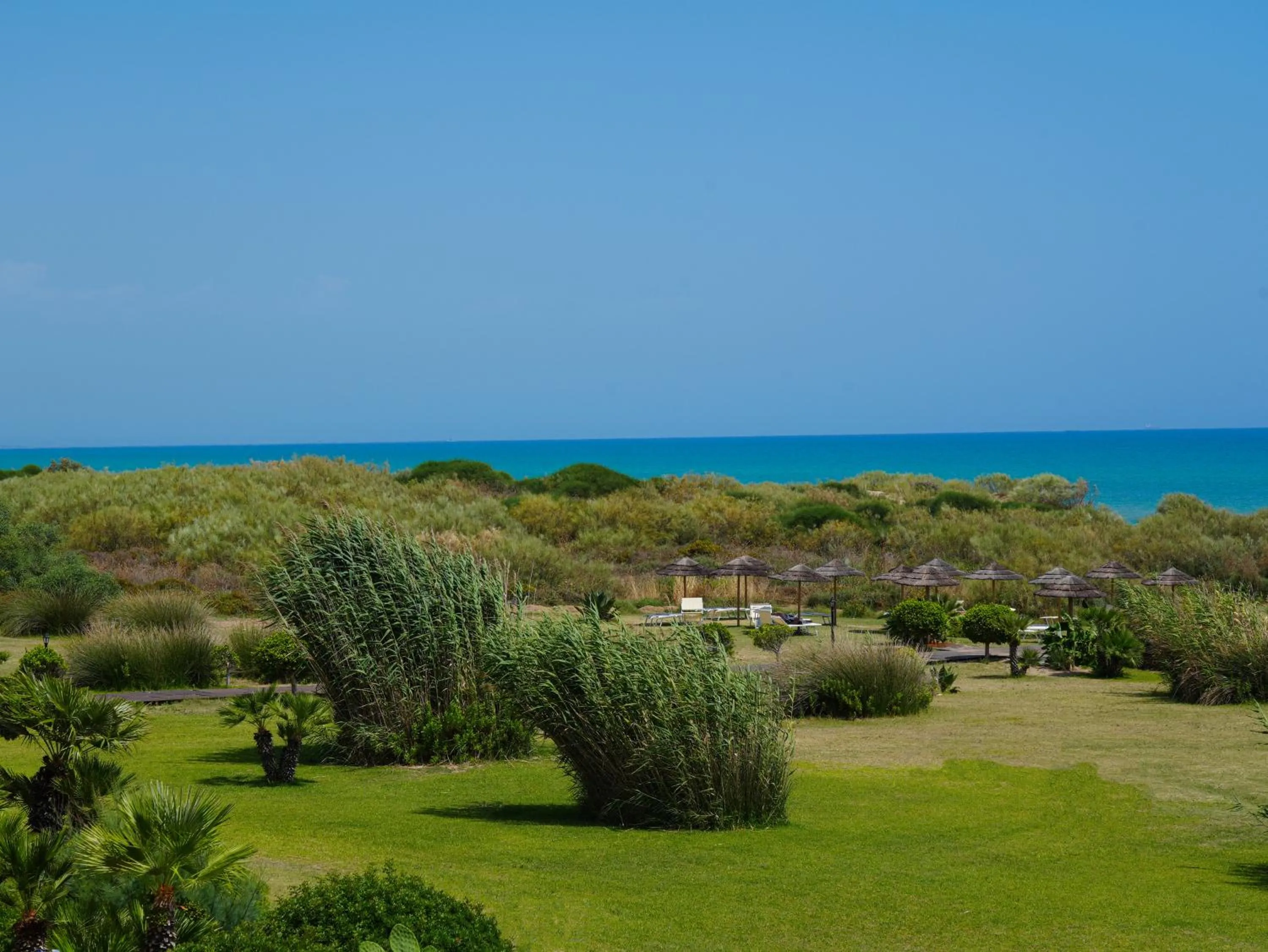 Garden view in Sikania Eco Resort