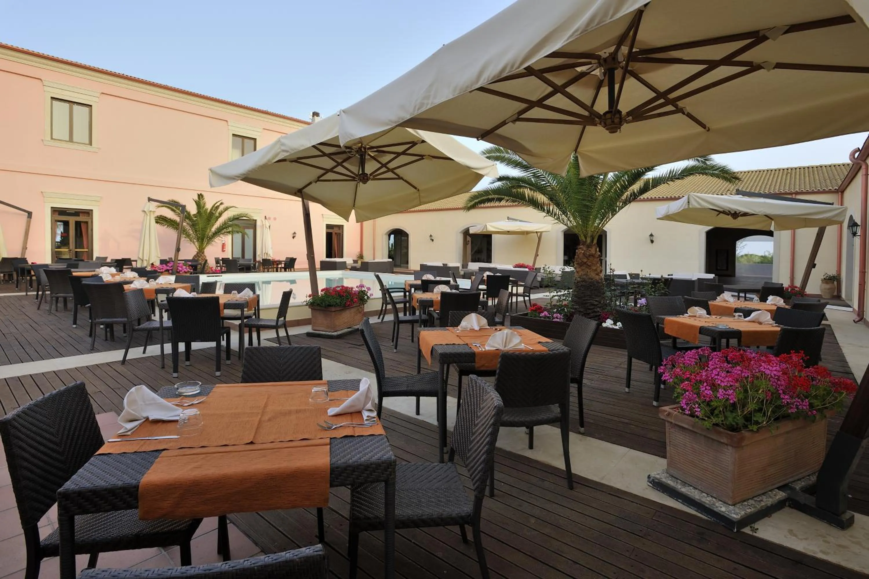 Patio in Sikania Eco Resort