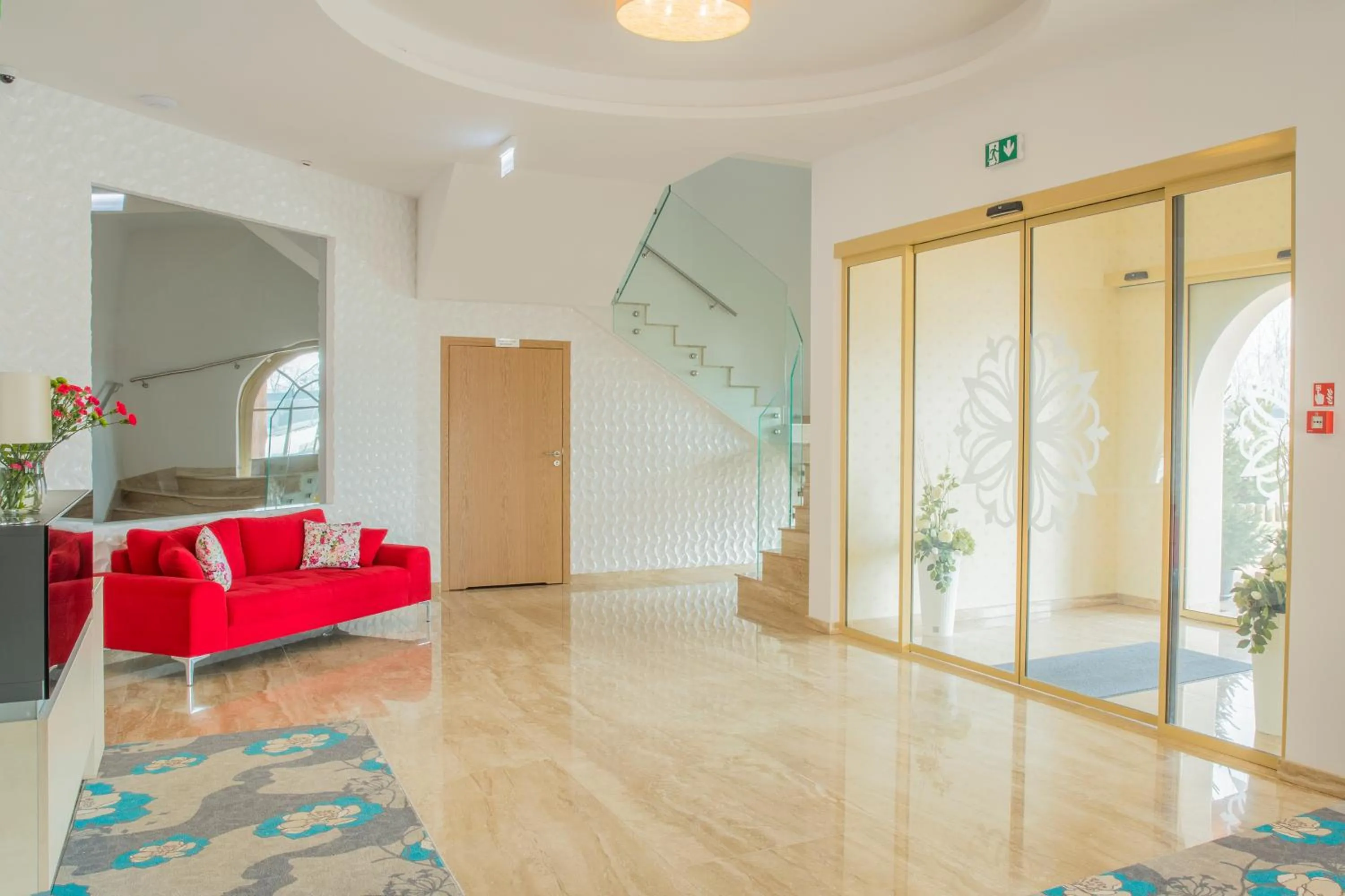 Lobby or reception in Dworek Góralski