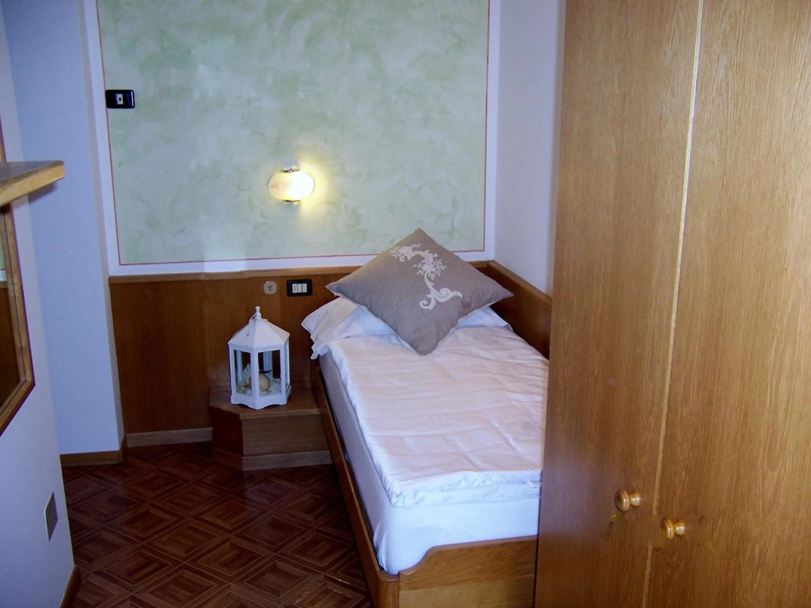 Bed in Alpen Hotel Rabbi