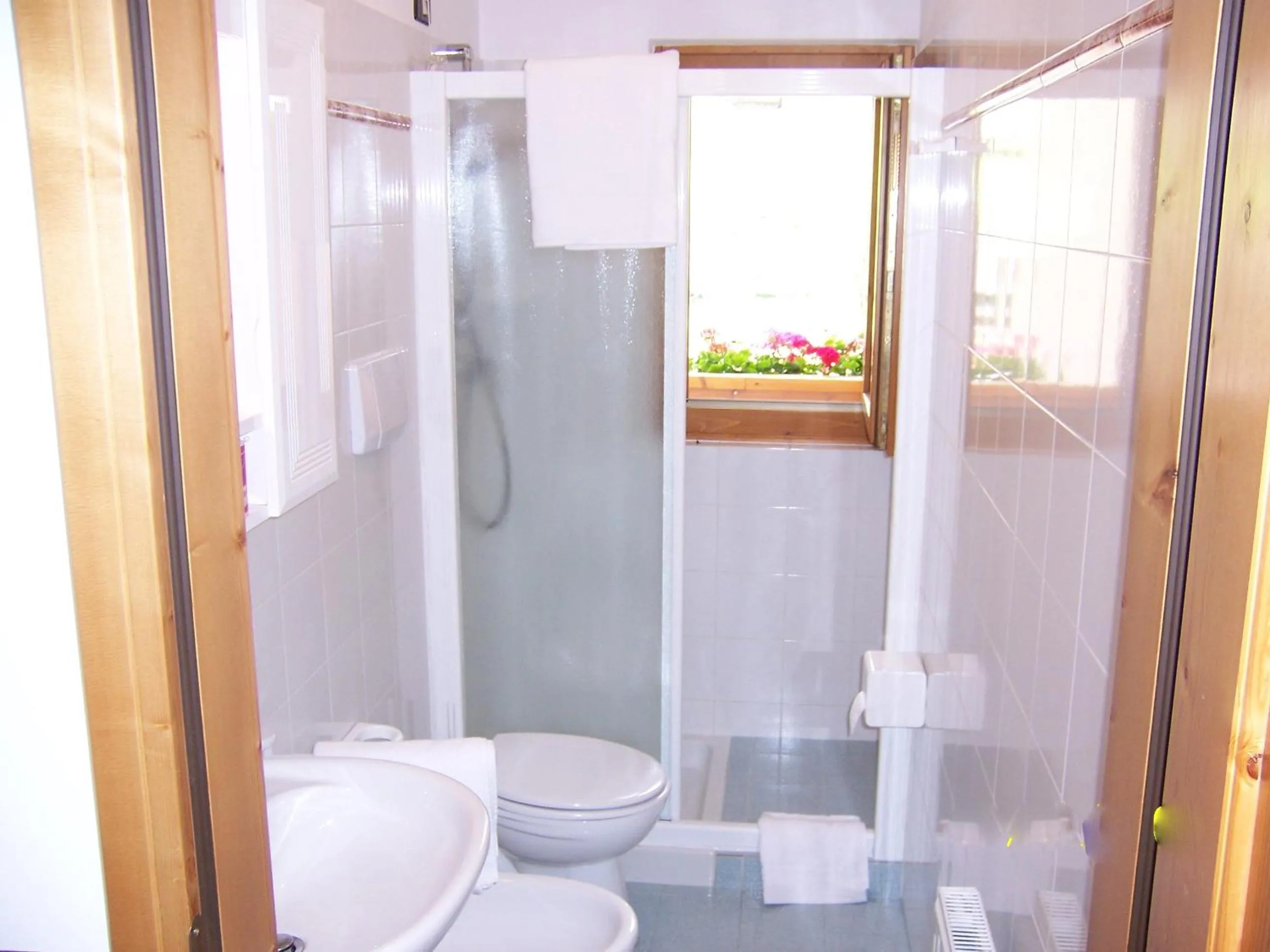 Bathroom in Alpen Hotel Rabbi