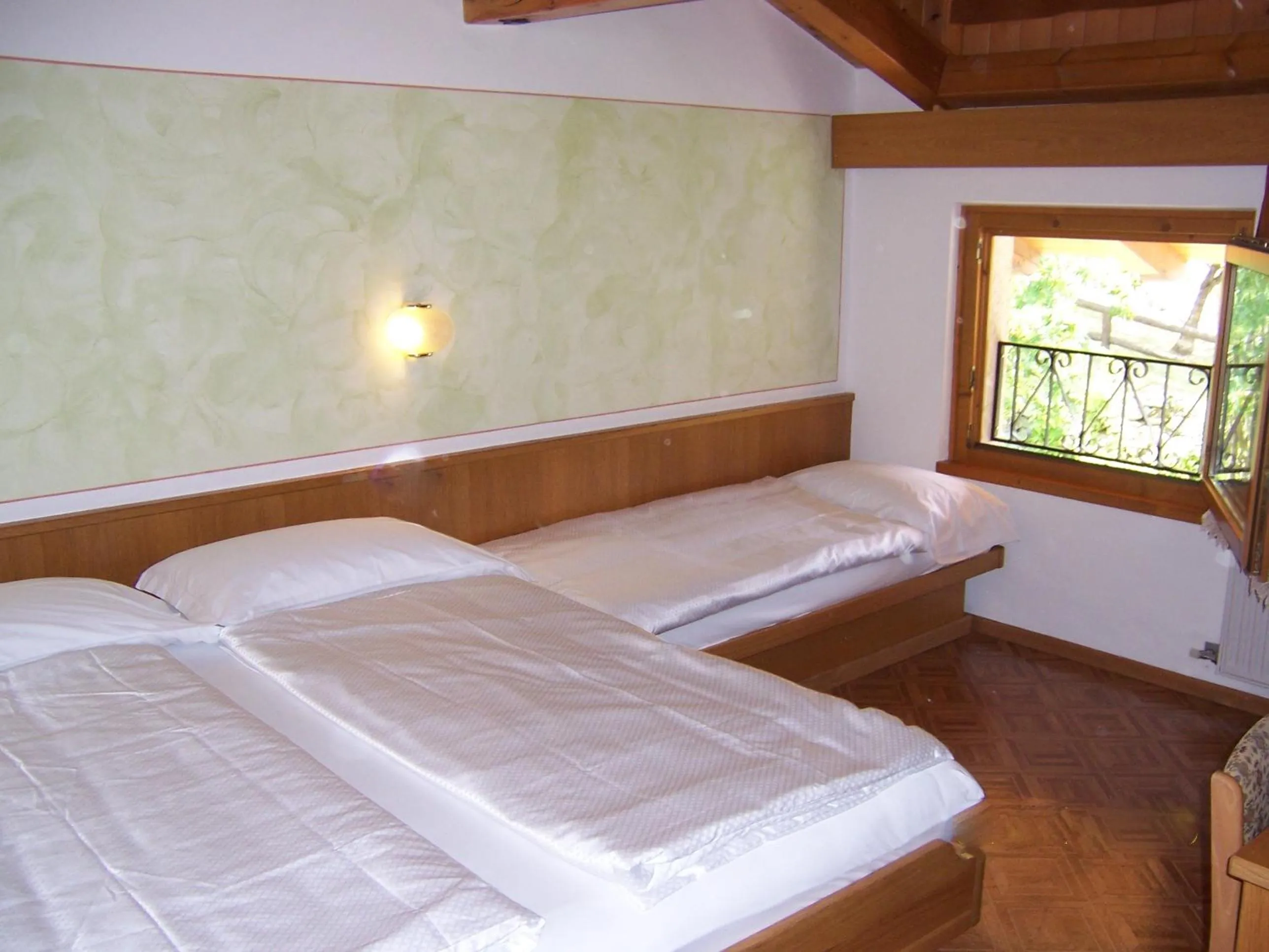 Bed in Alpen Hotel Rabbi