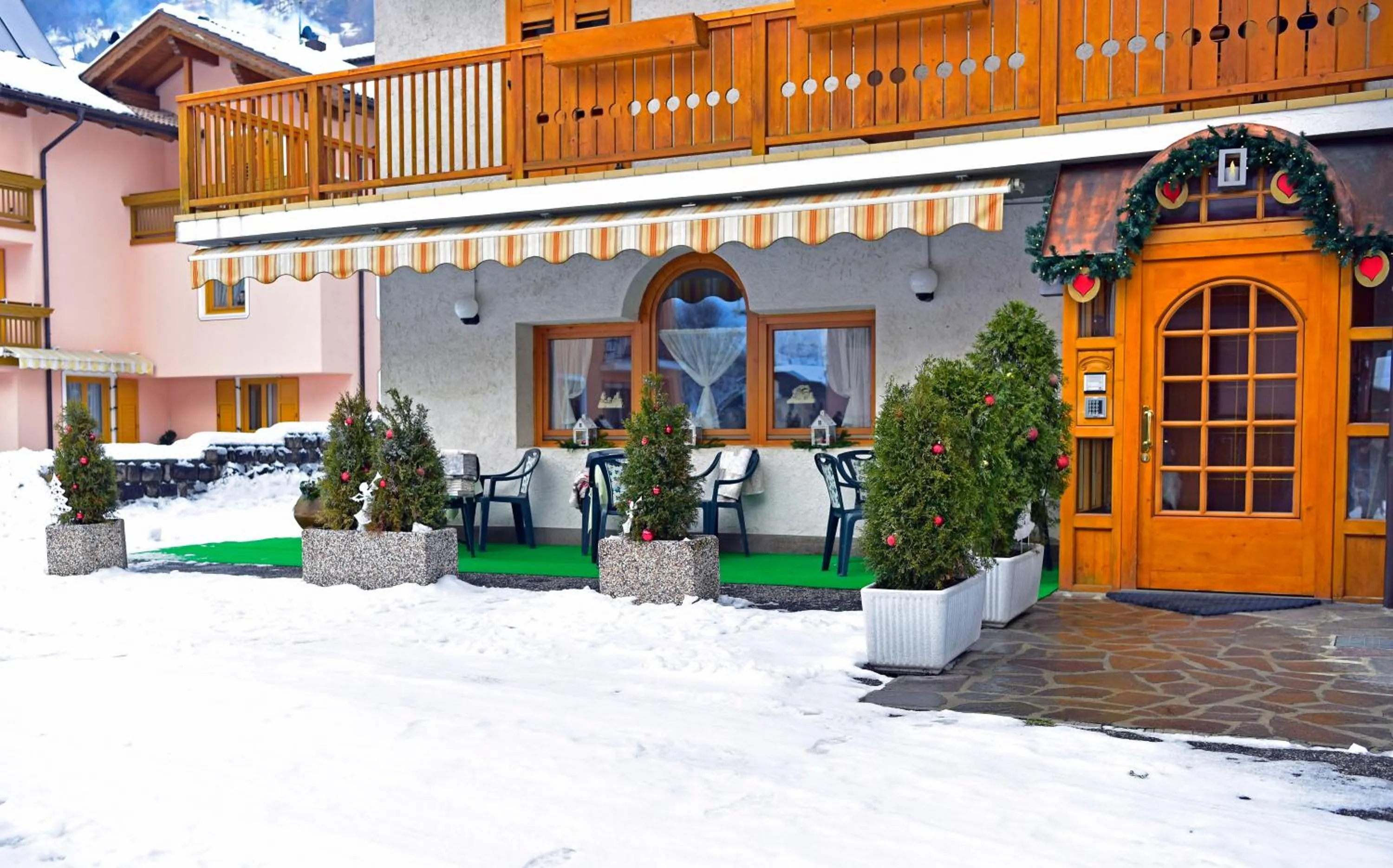 Property building in Alpen Hotel Rabbi
