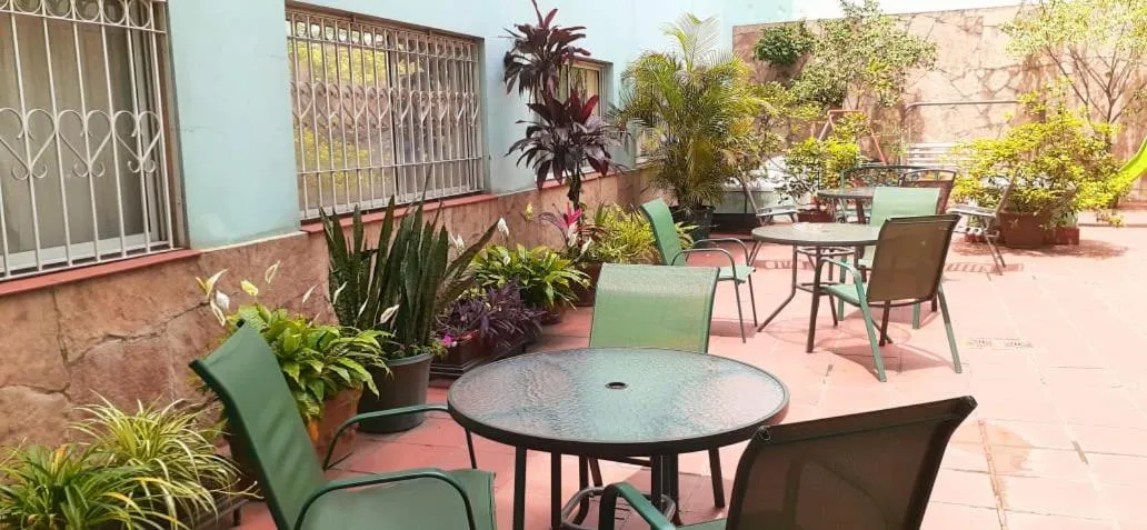 Patio in Hotel Luey