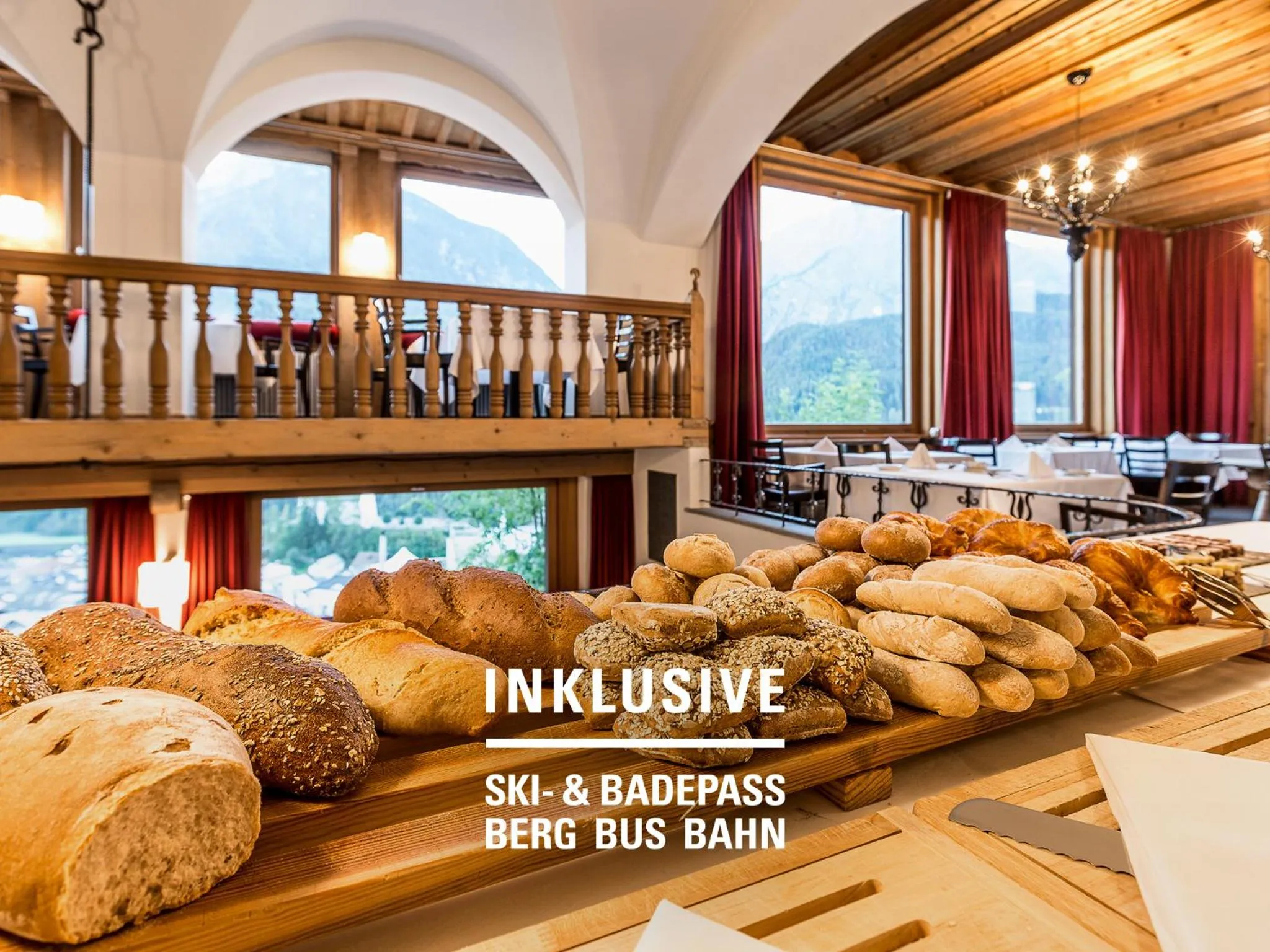 Food and drinks in Engadiner Boutique-Hotel GuardaVal