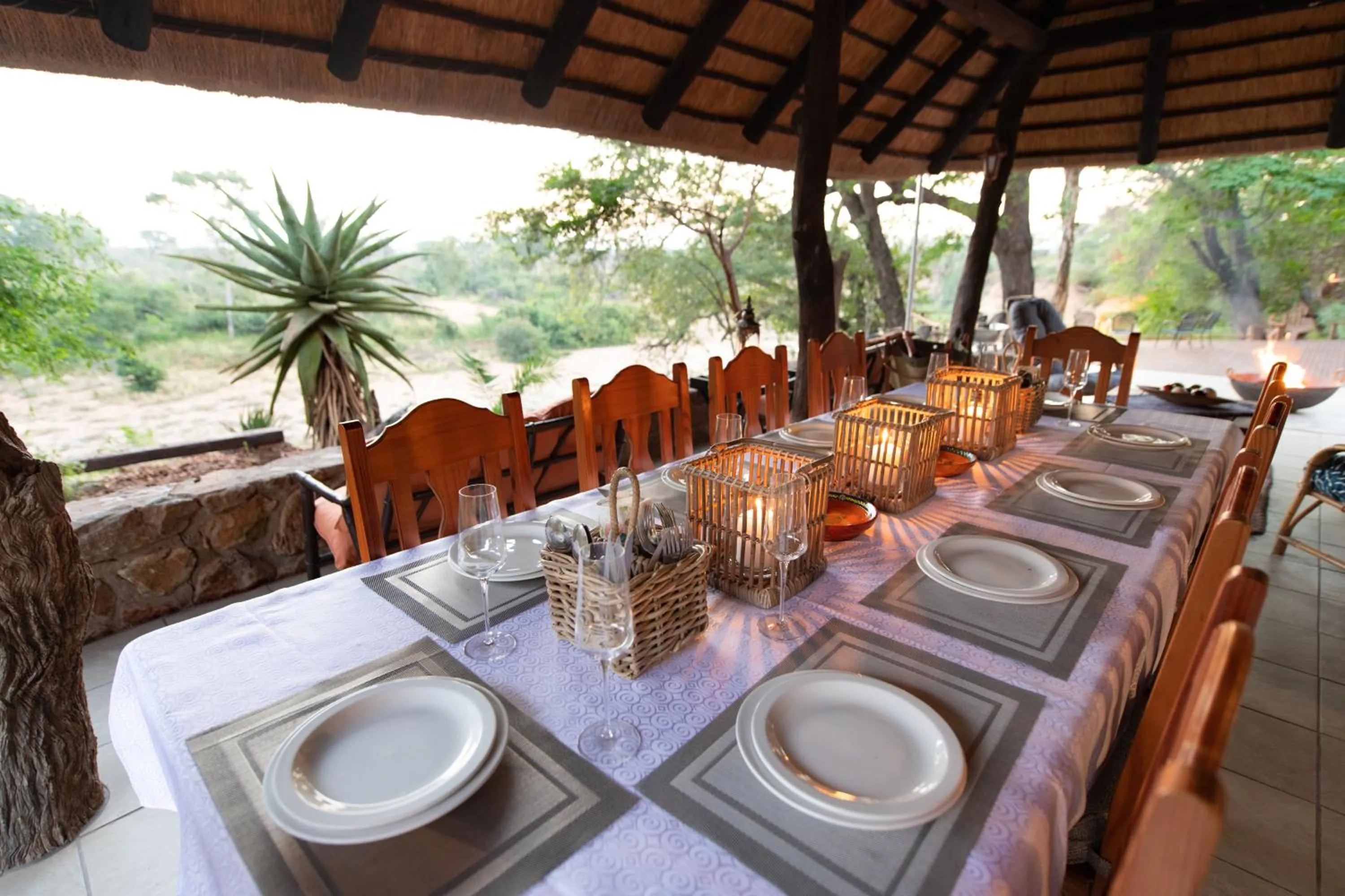 Restaurant/places to eat in Nyala Safari Lodge