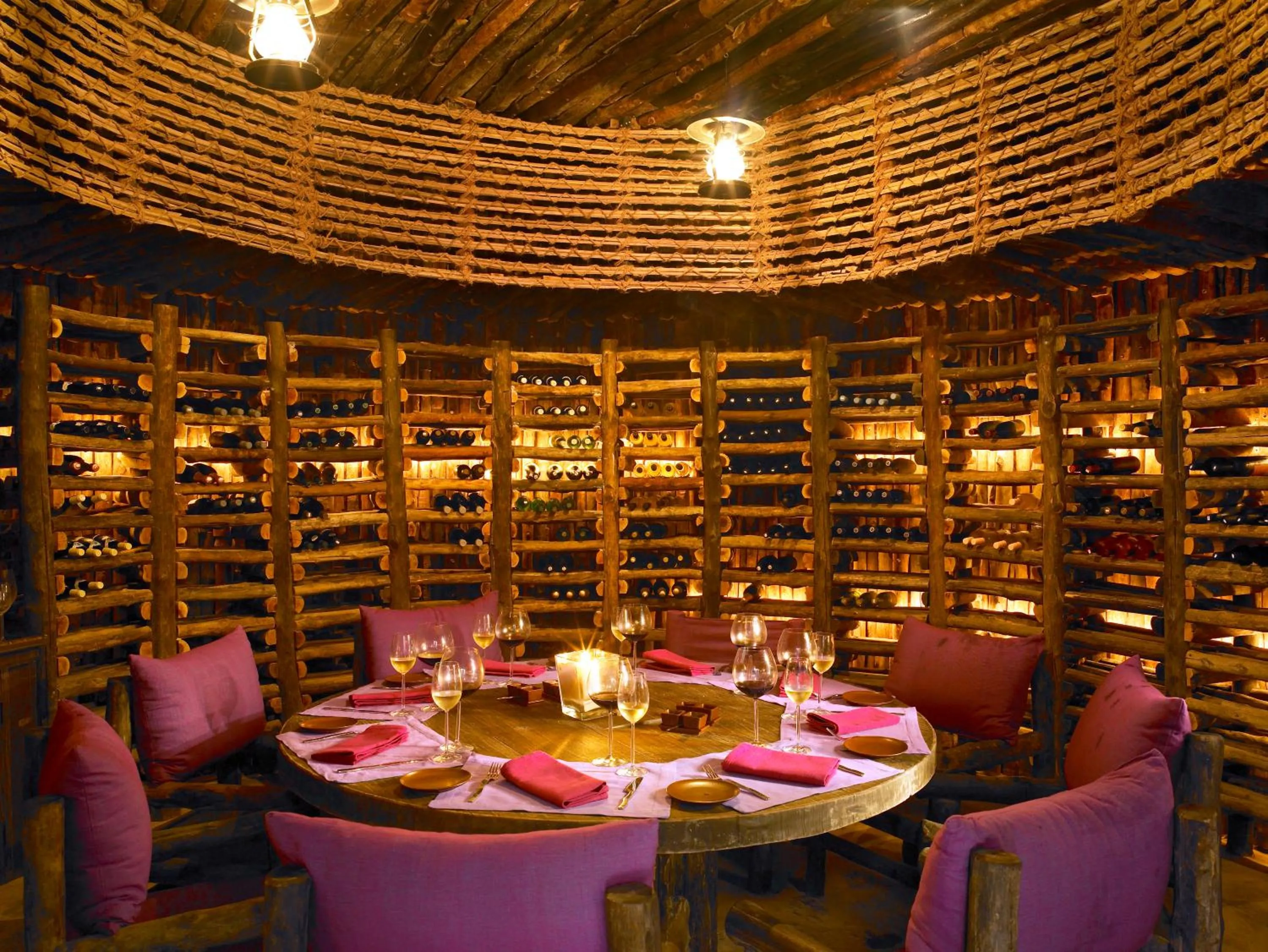 Dinner in Six Senses Zighy Bay