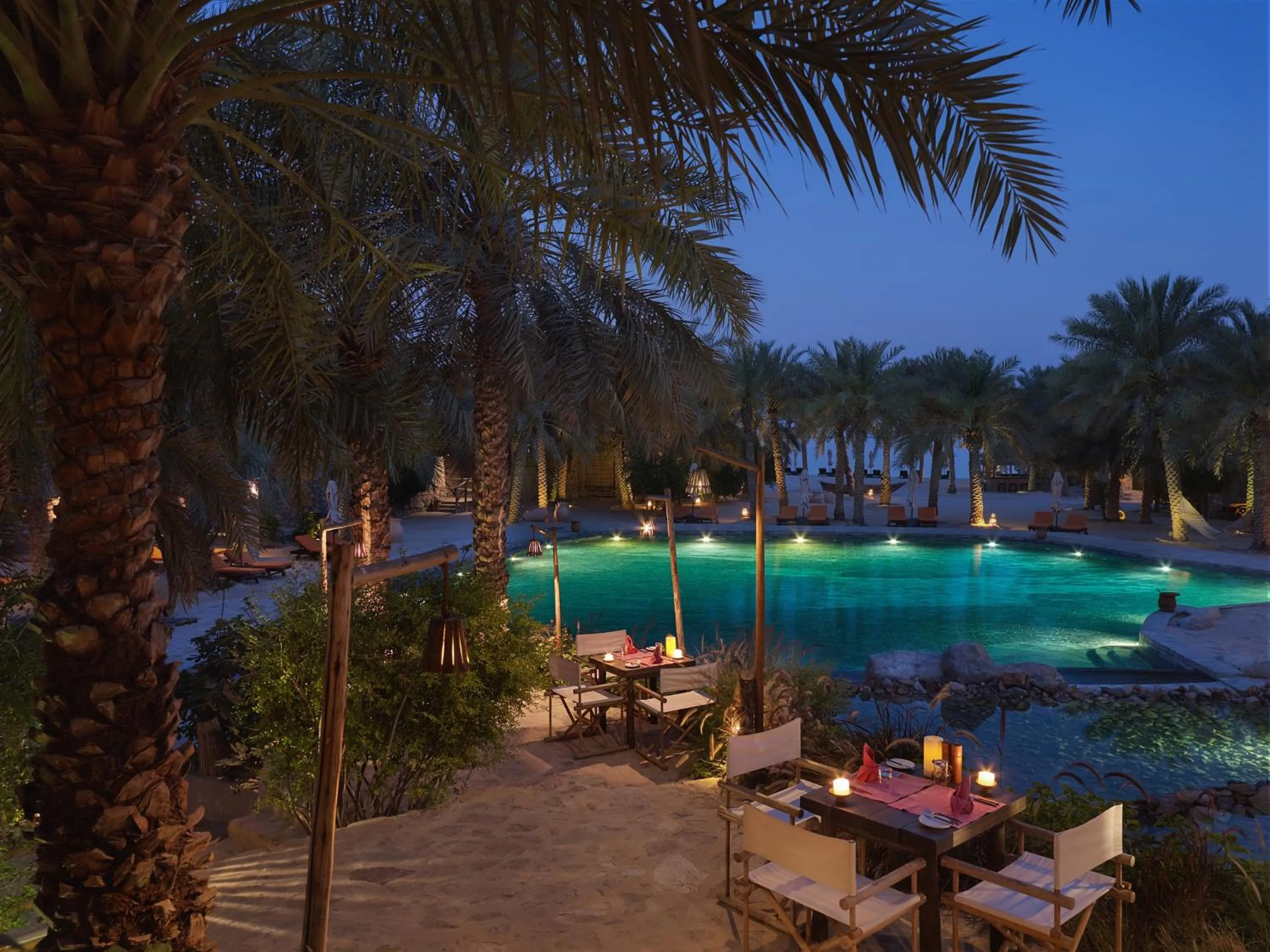 Food and drinks in Six Senses Zighy Bay