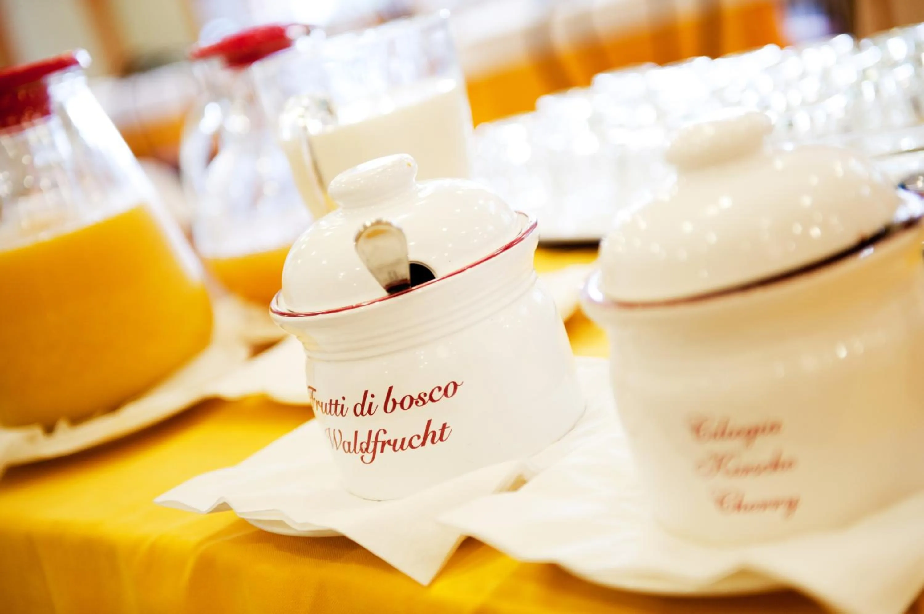 Breakfast in Hotel Garden B&B