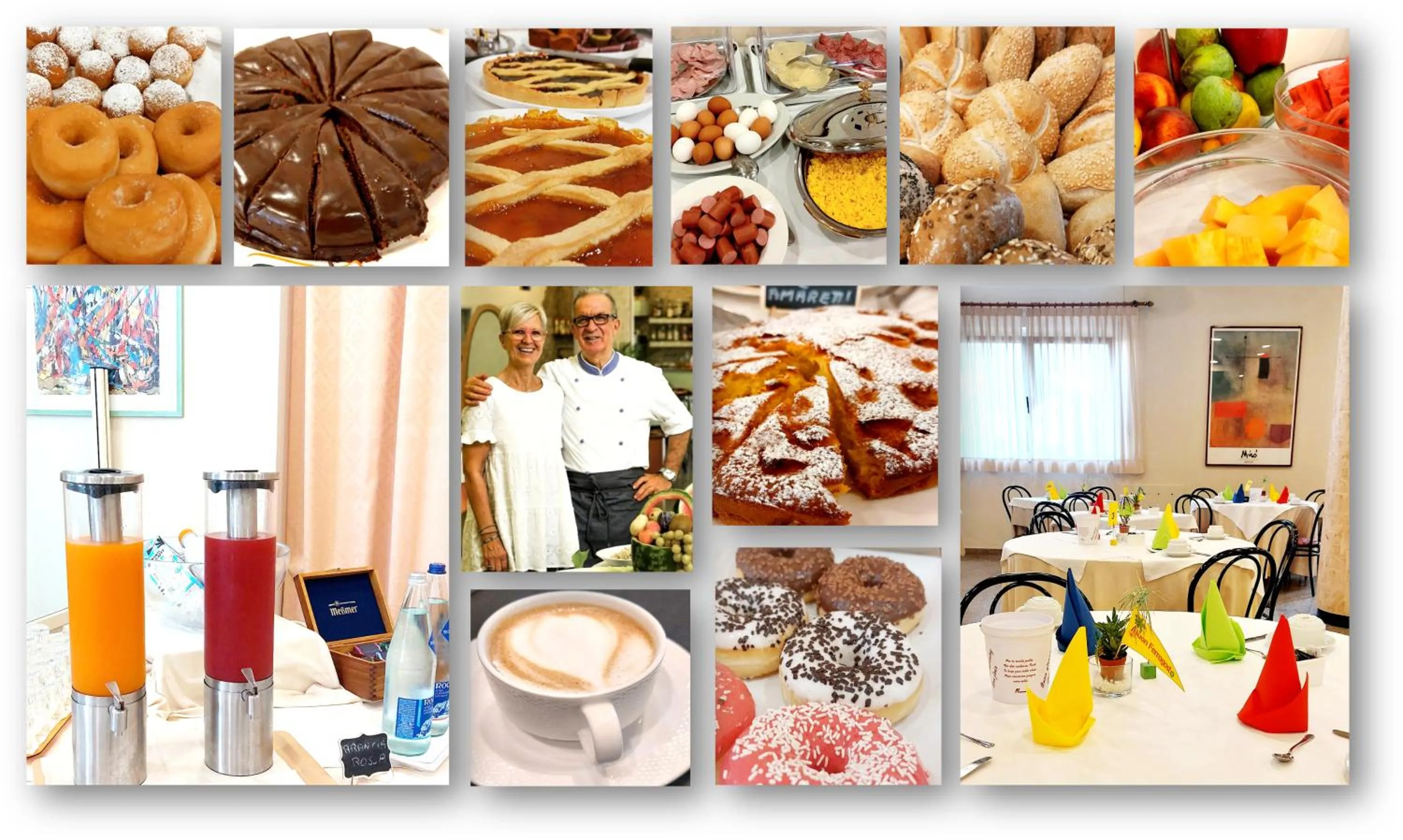 Breakfast in Hotel Garden B&B