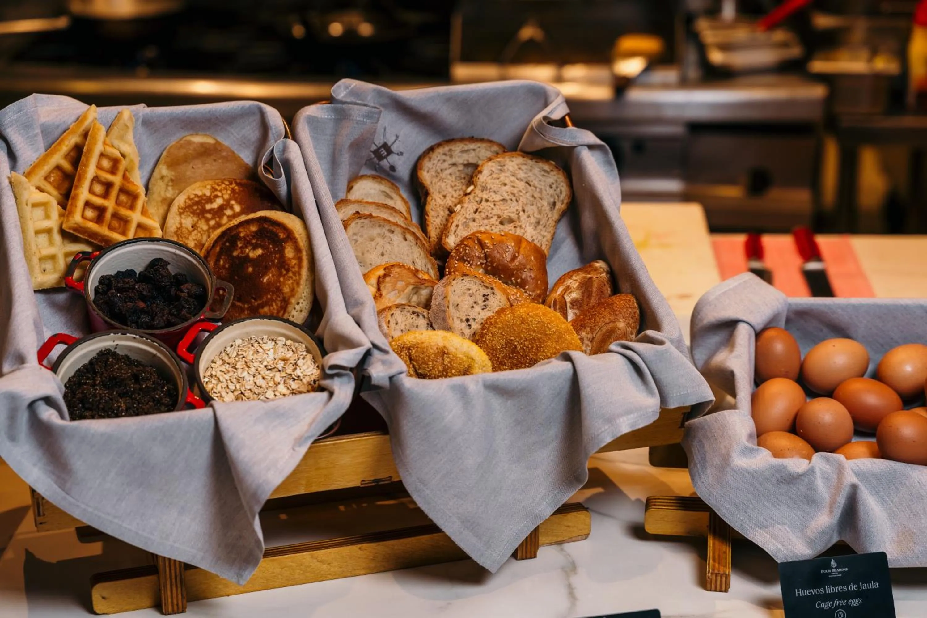Buffet breakfast in Four Seasons Hotel Buenos Aires