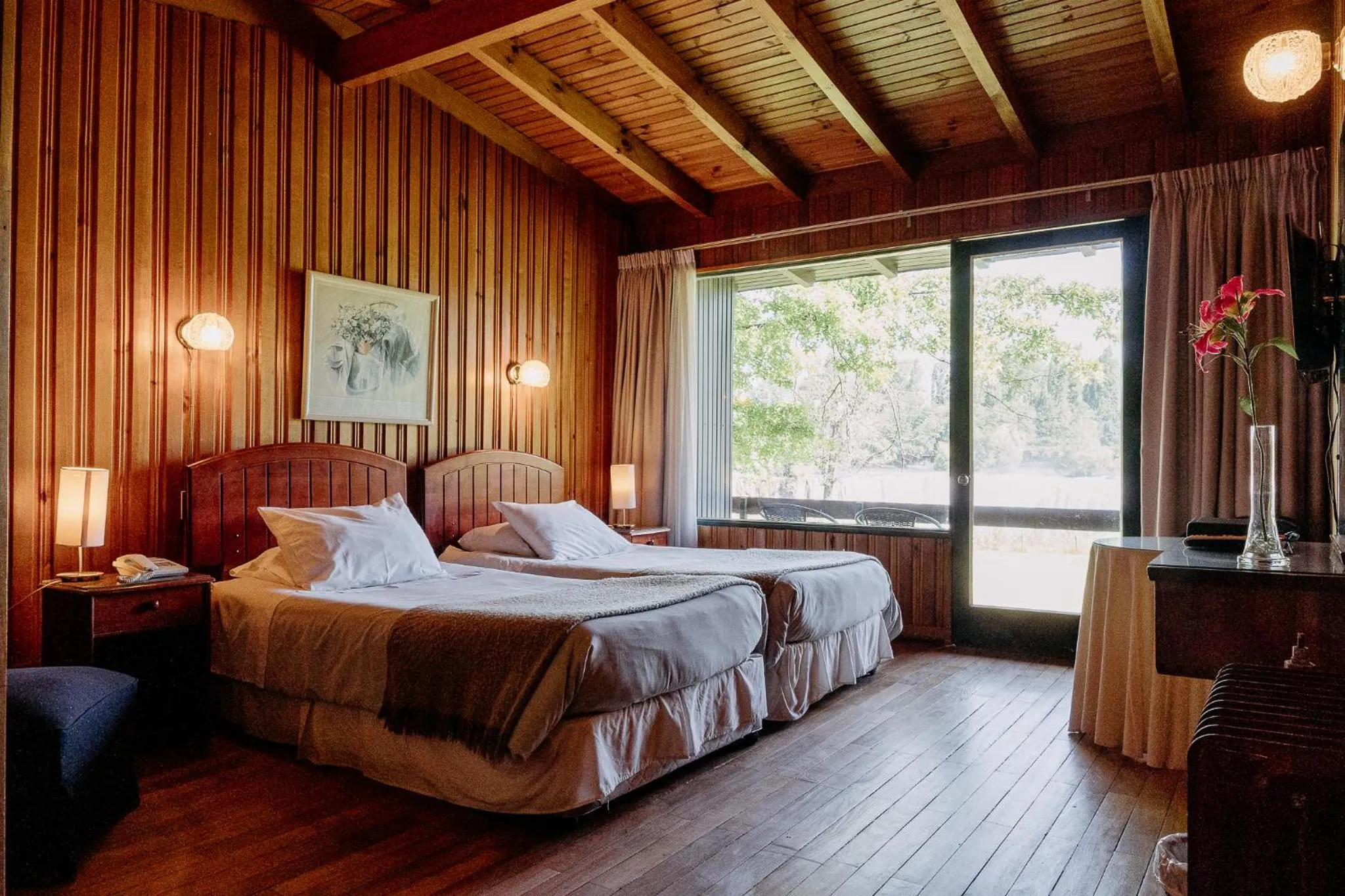 Bed in Hotel Salto Del Laja