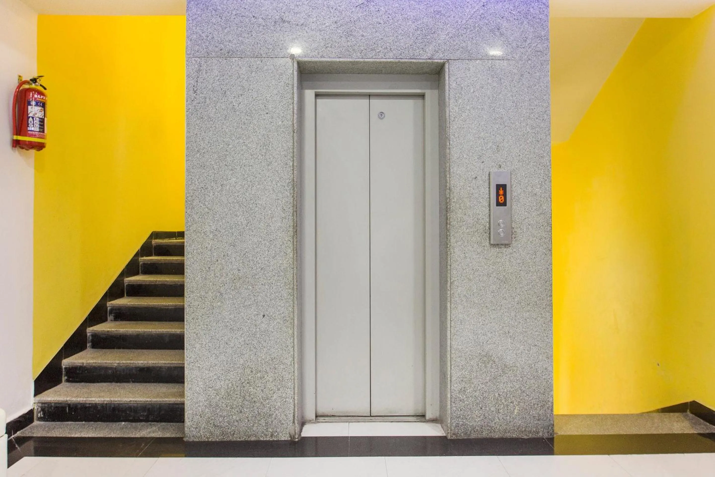 Facade/entrance in Super Hotel O Erragadda Metro Station Hyderabad Formerly Palak Residency