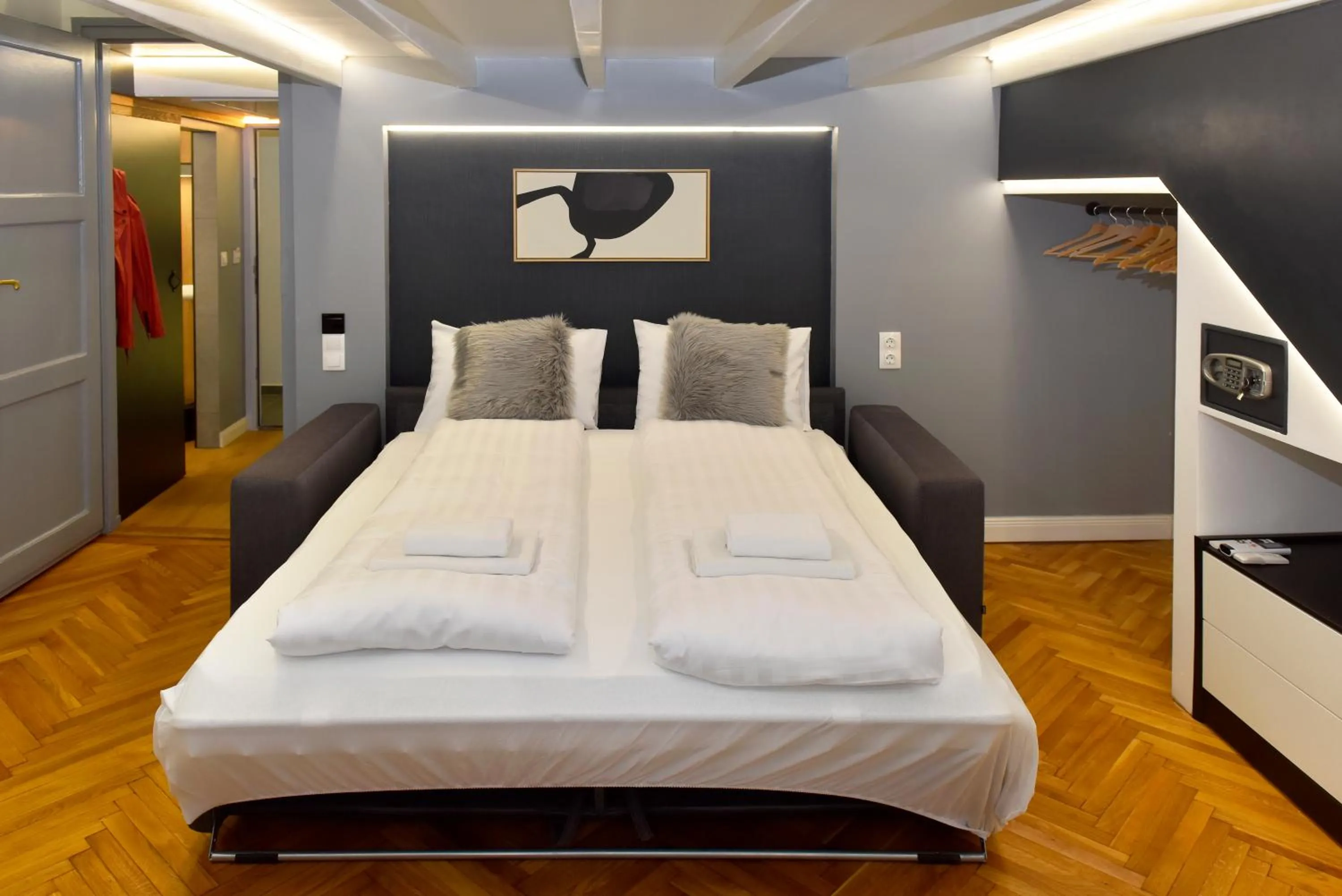 Bedroom, Bed in Walk Inn Váci 78