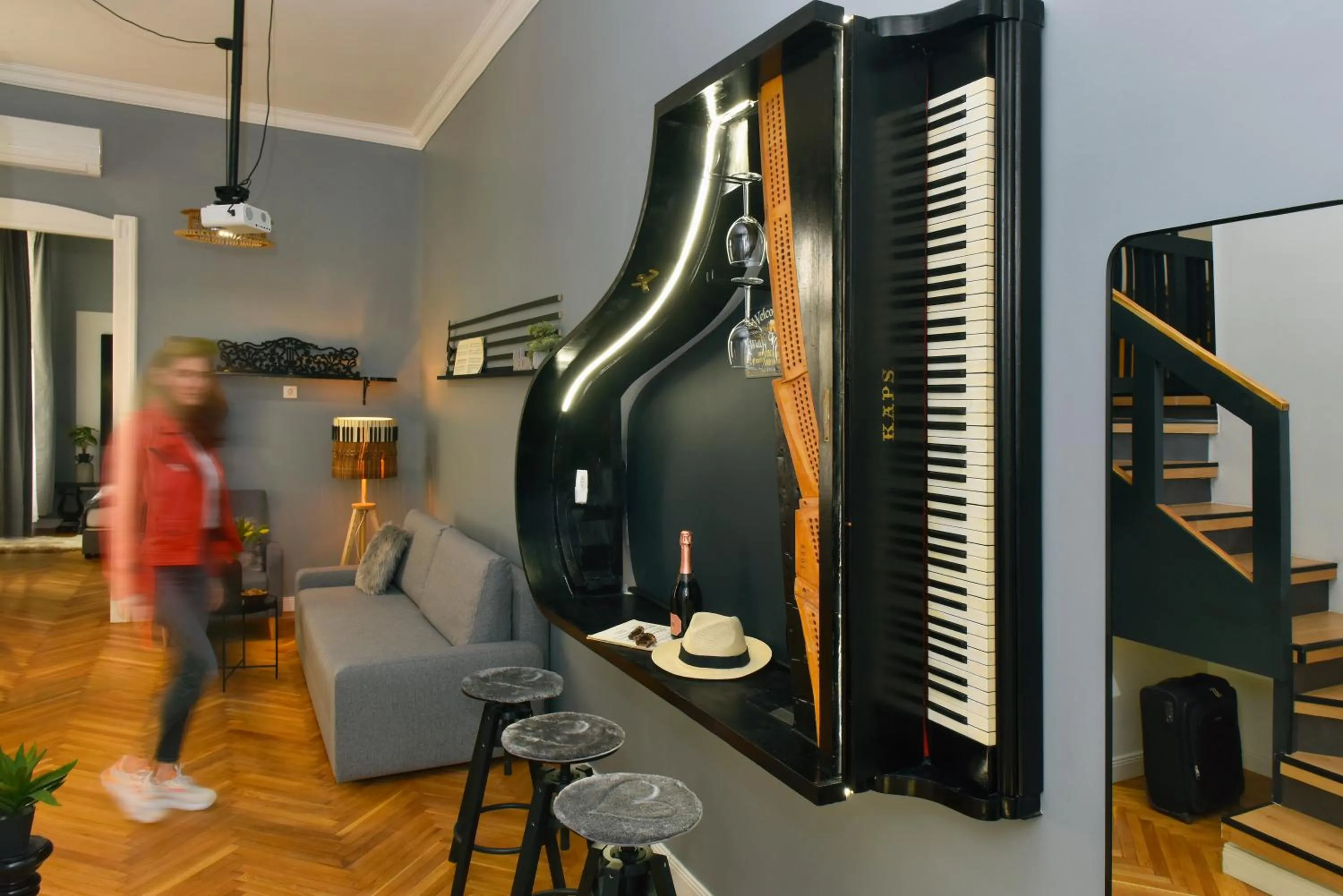 Living room in Walk Inn Váci 78