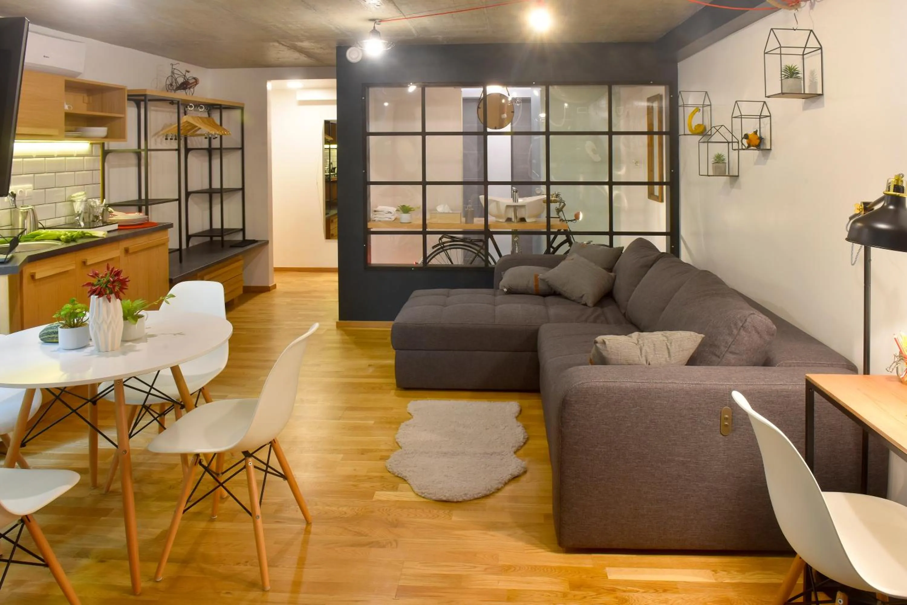 Seating area in Walk Inn Váci 78