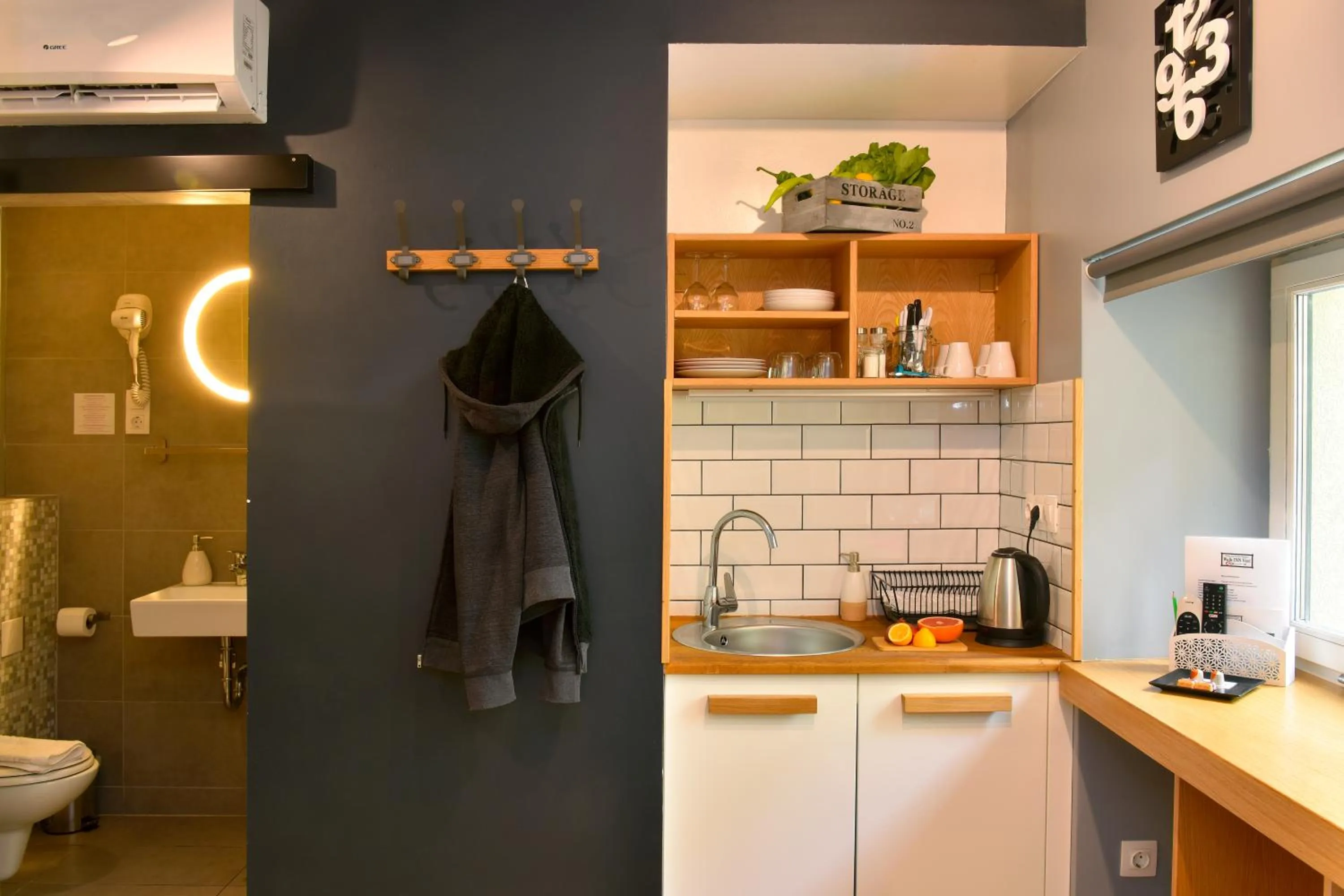 Kitchen or kitchenette in Walk Inn Váci 78