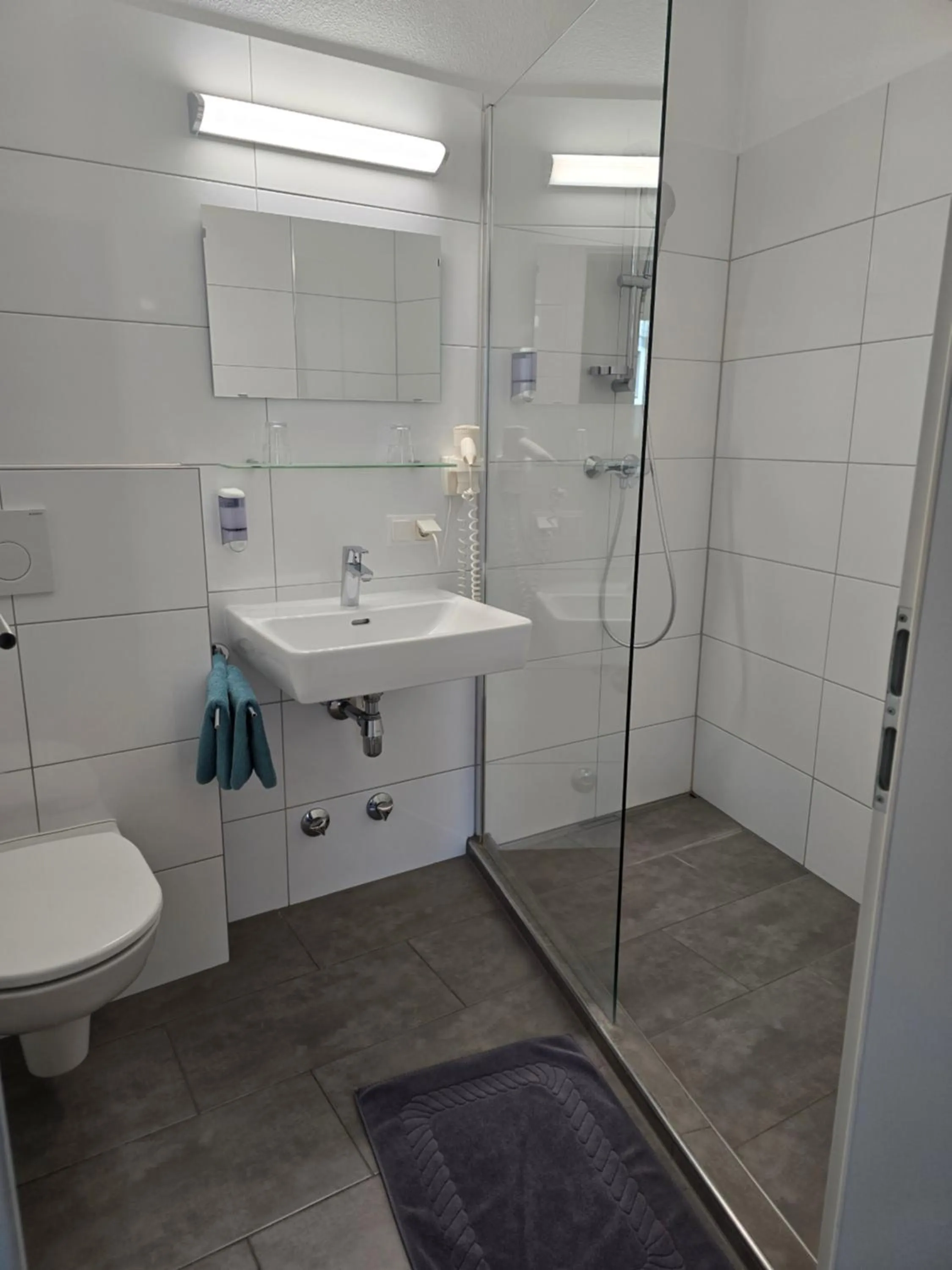 Shower in Hotel Hafnerwirt