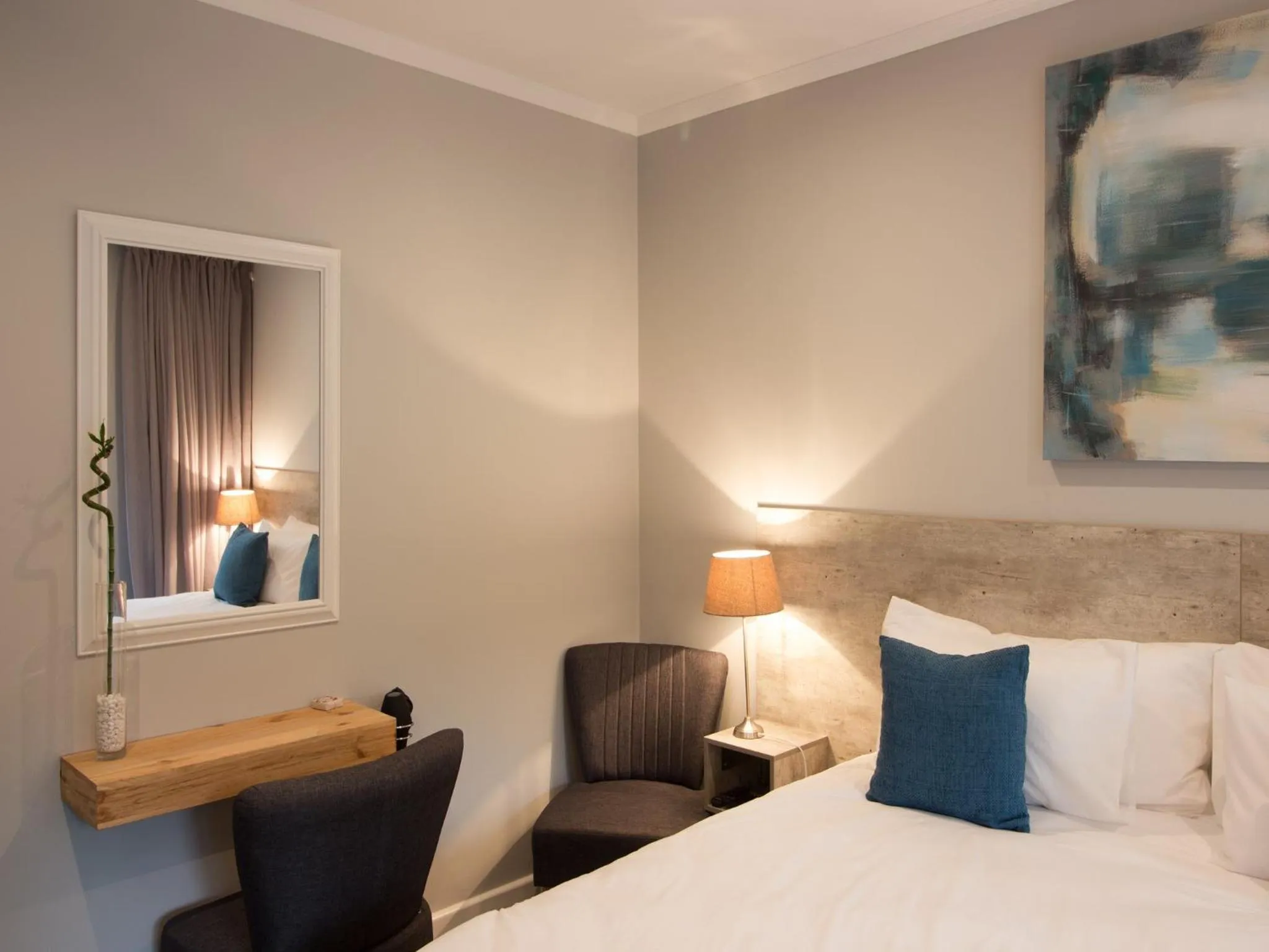 Bed in The Greens Guest House