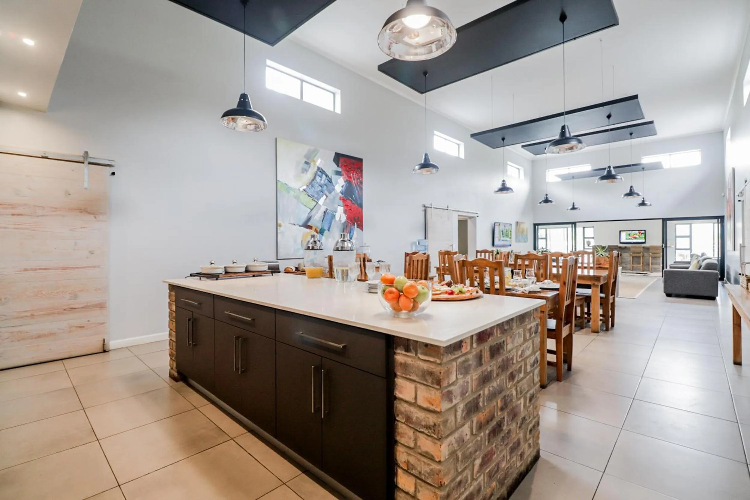 Living room in The Greens Guest House