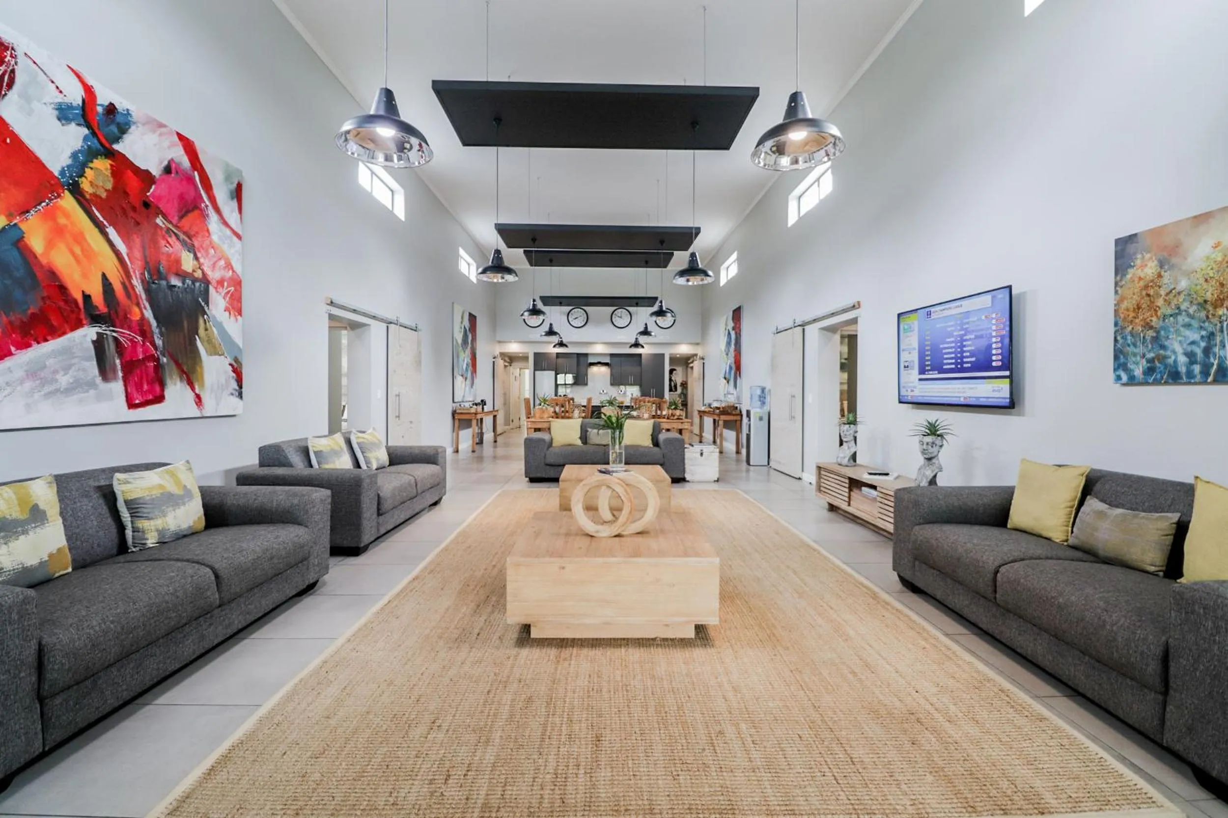 Living room in The Greens Guest House