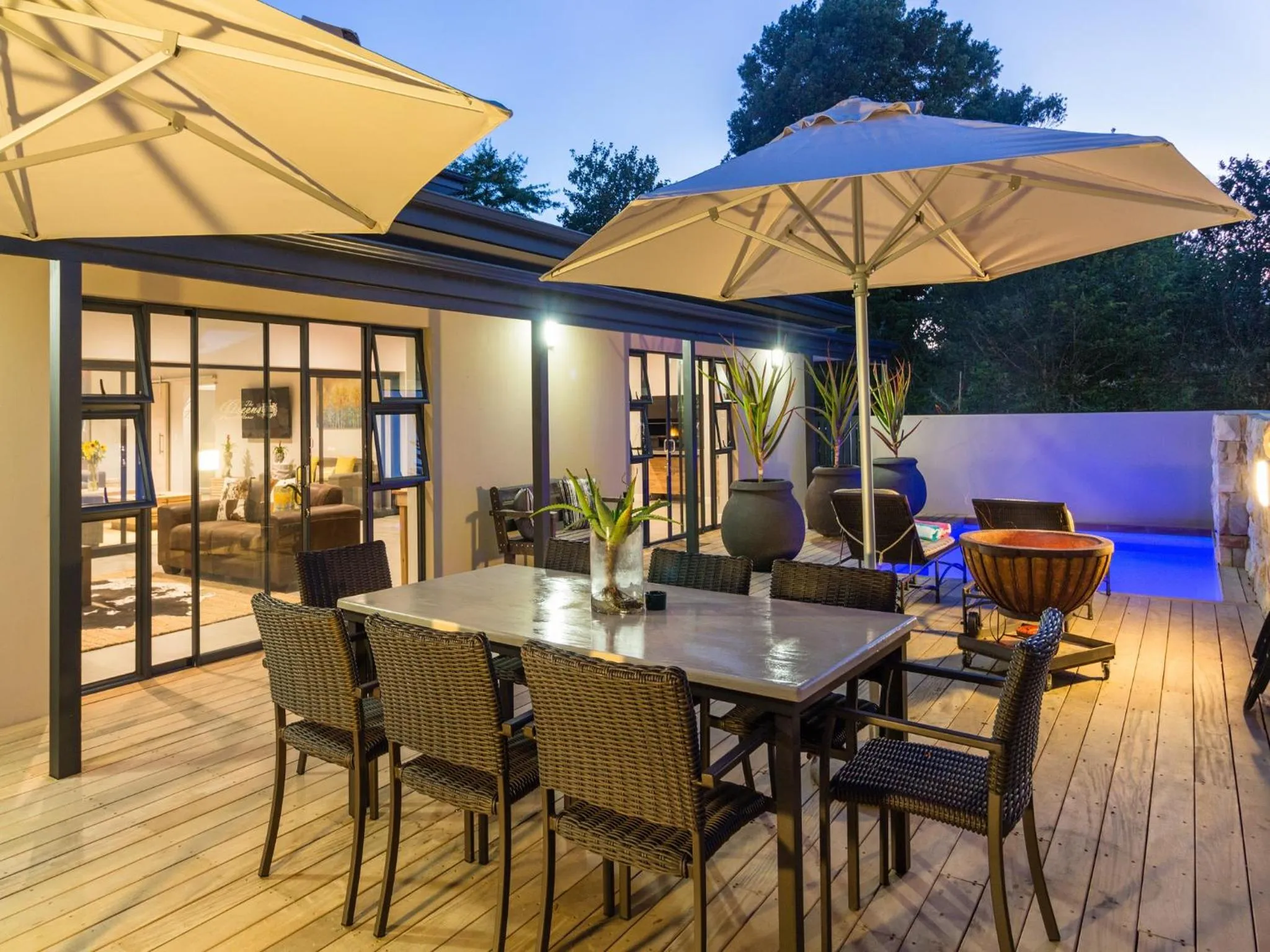 Patio in The Greens Guest House