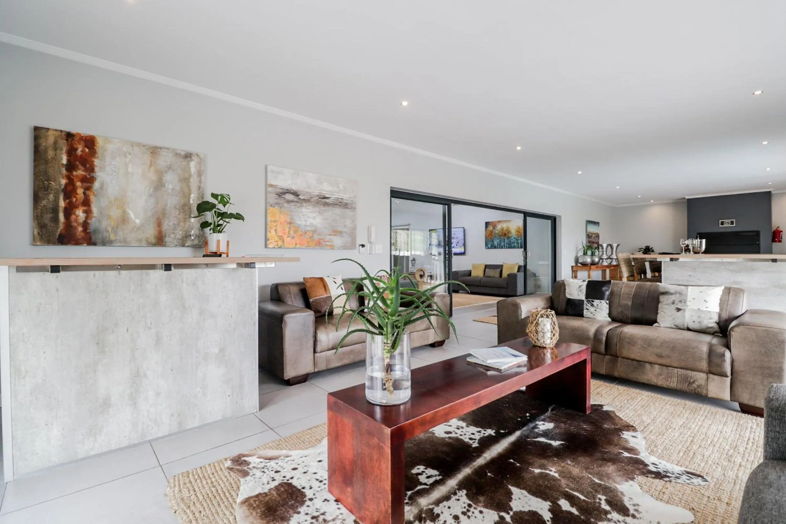 Living room in The Greens Guest House