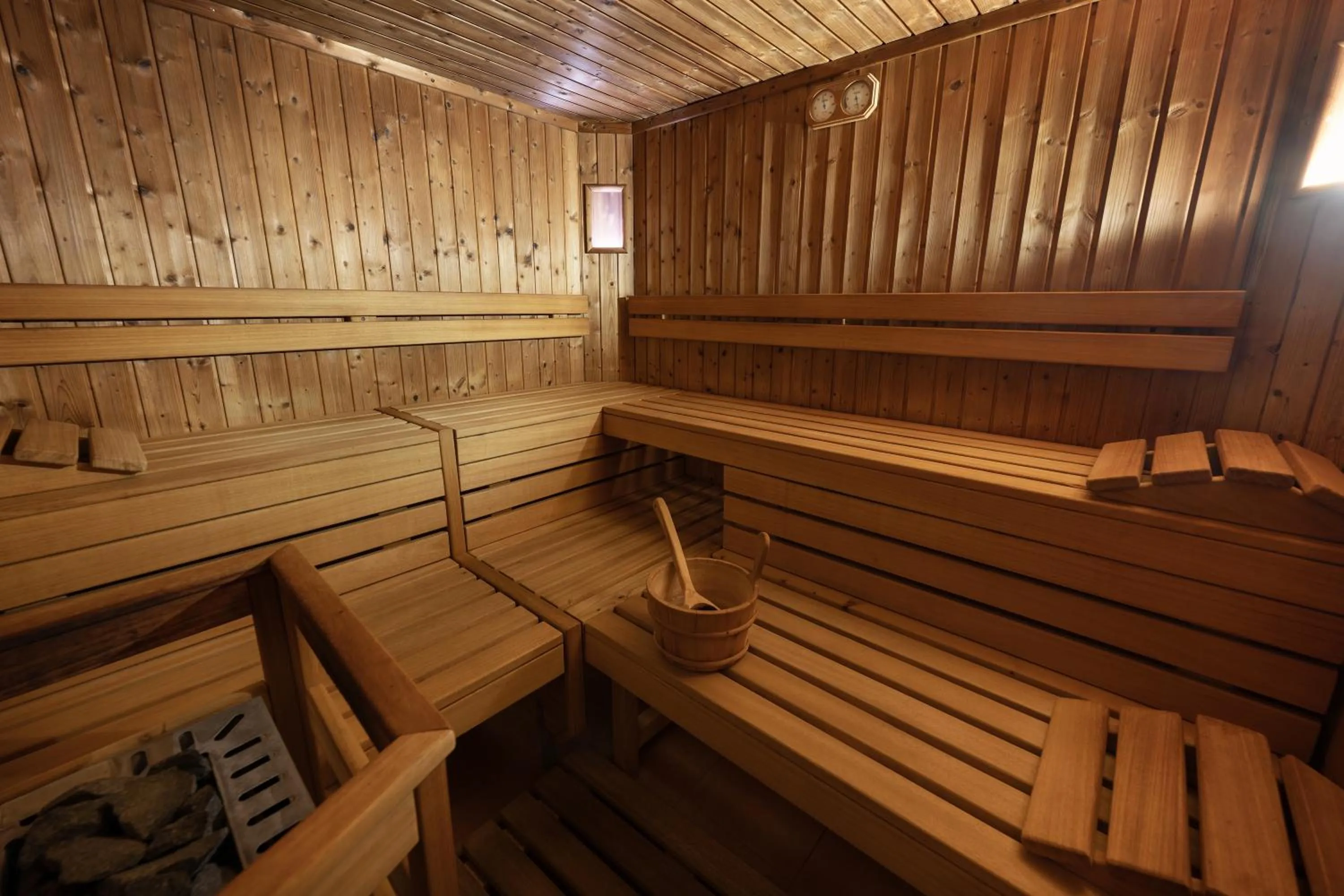 Sauna in Hotel Cervo