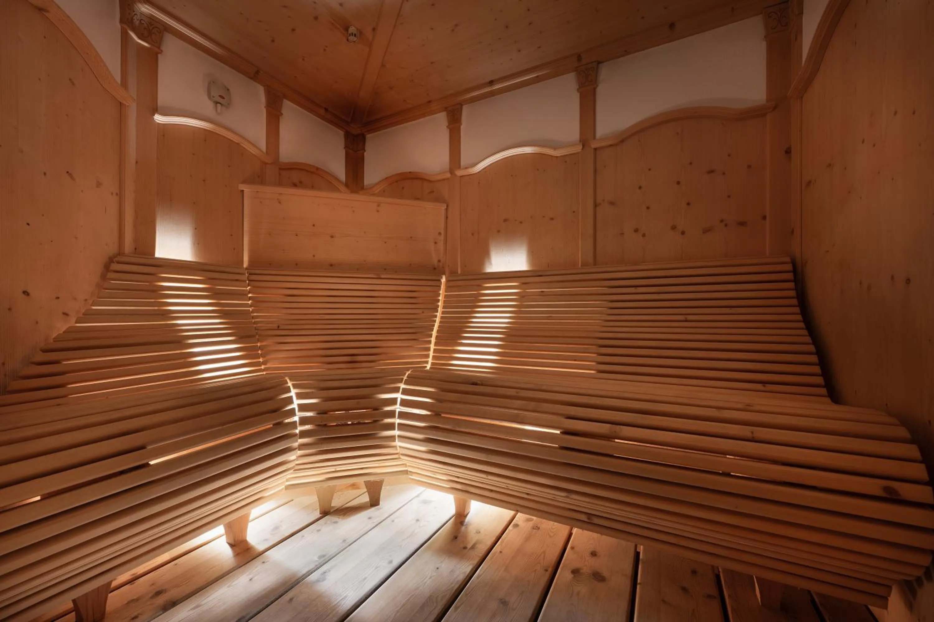 Sauna in Hotel Cervo